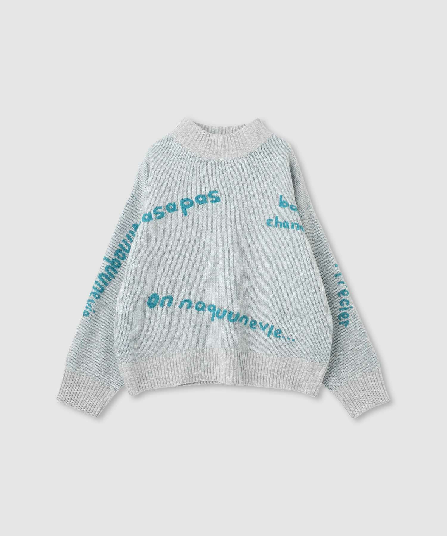 nAvy もちり もちもち 総柄ハイネックニット レディース商品画像-12