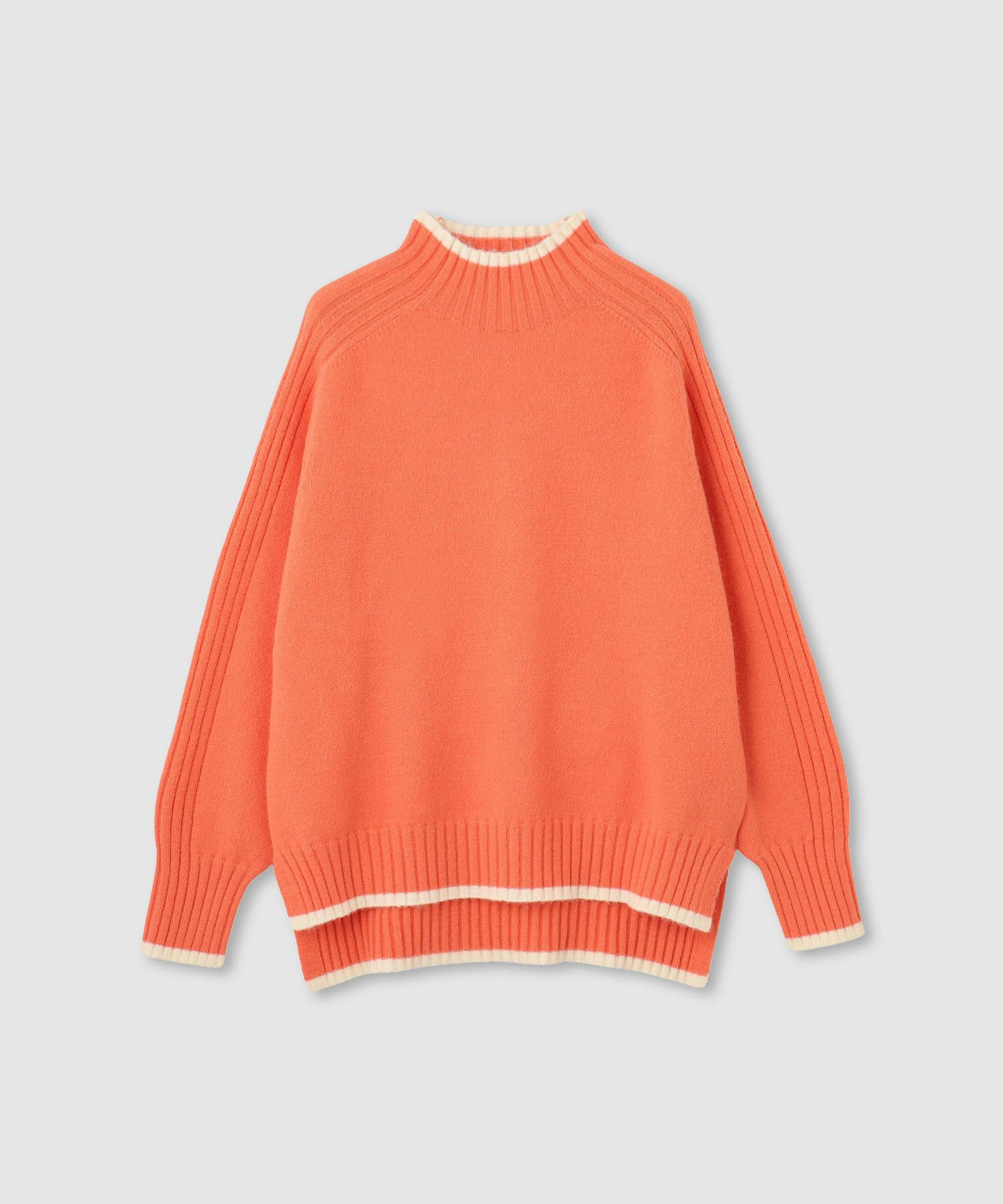 [さらに50%OFF]nAvy もちり もちもち 配色ハイネックニット レディース商品画像-24