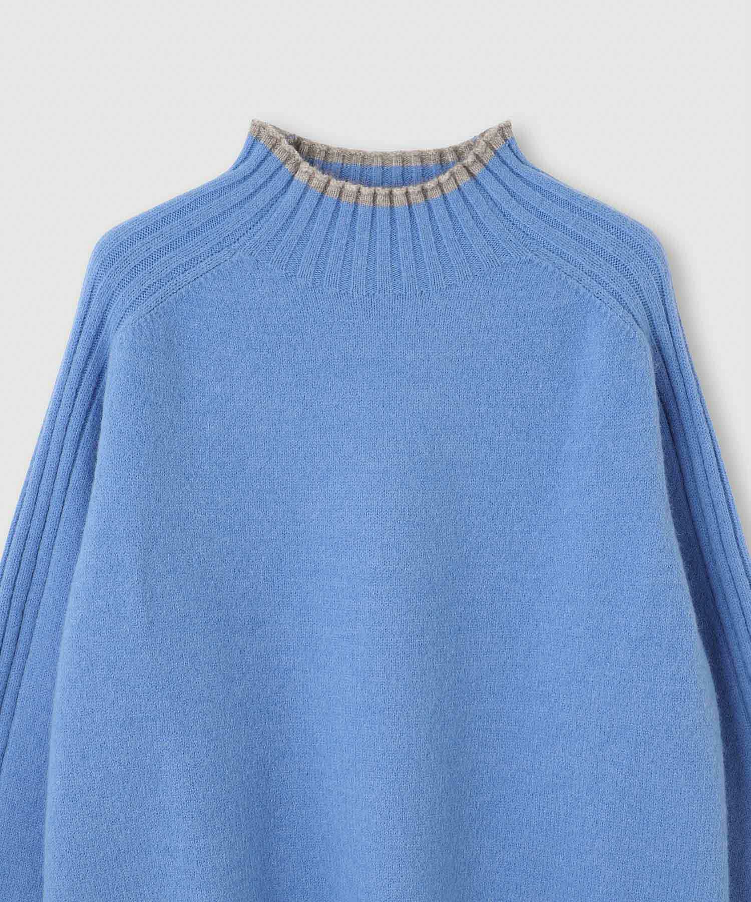 [さらに50%OFF]nAvy もちり もちもち 配色ハイネックニット レディース商品画像-27