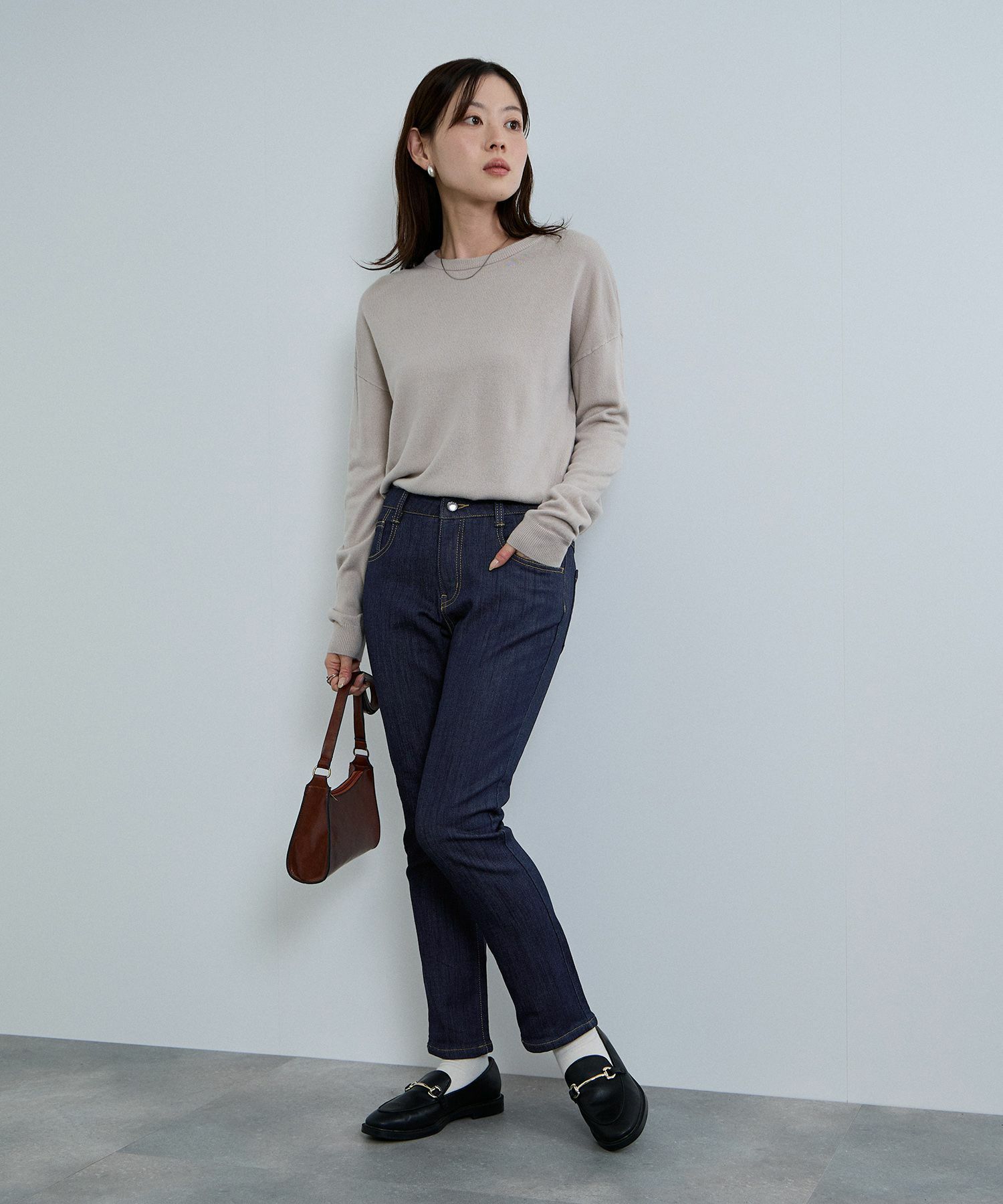 nAvy  マックヒート裏起毛ストレートパンツ レディース商品サムネイル-27