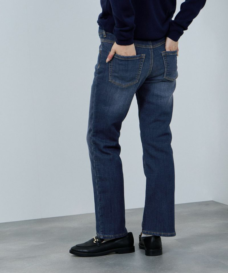 nAvy  マックヒート裏起毛スリムストレート レディース商品画像-6