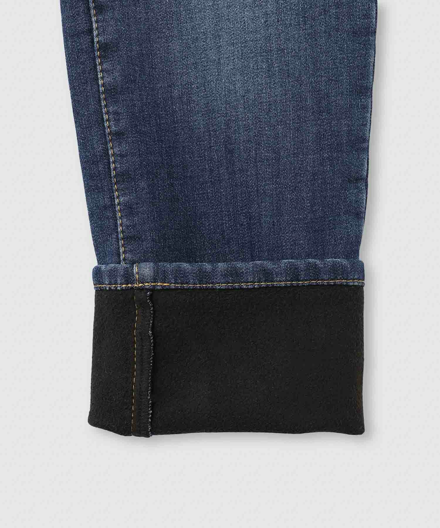 nAvy  マックヒート裏起毛スリムストレート レディース商品画像-28