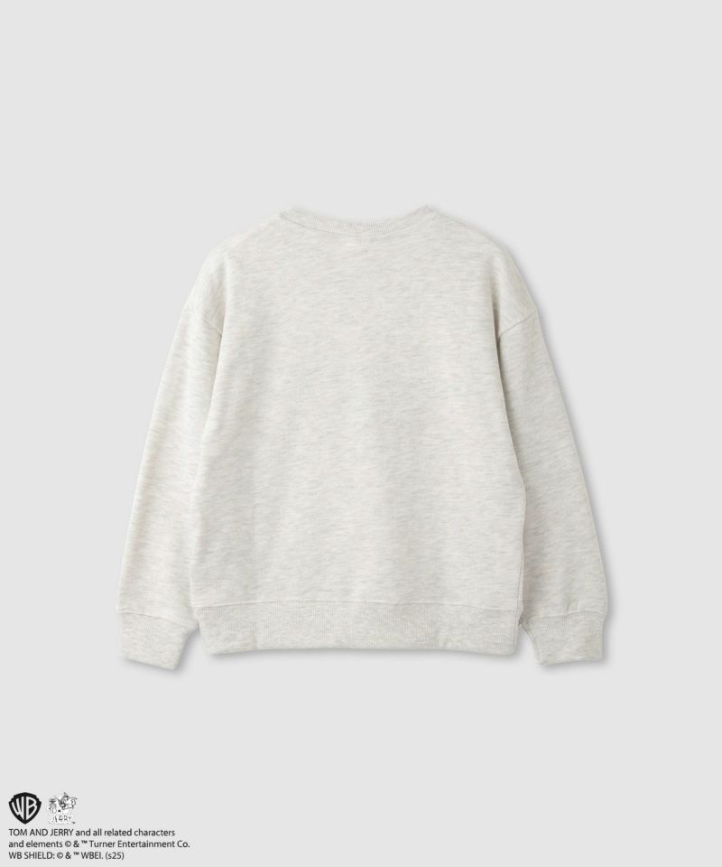 Tom and Jerry タフィー サガラ刺繍トレーナー キッズ商品画像-2