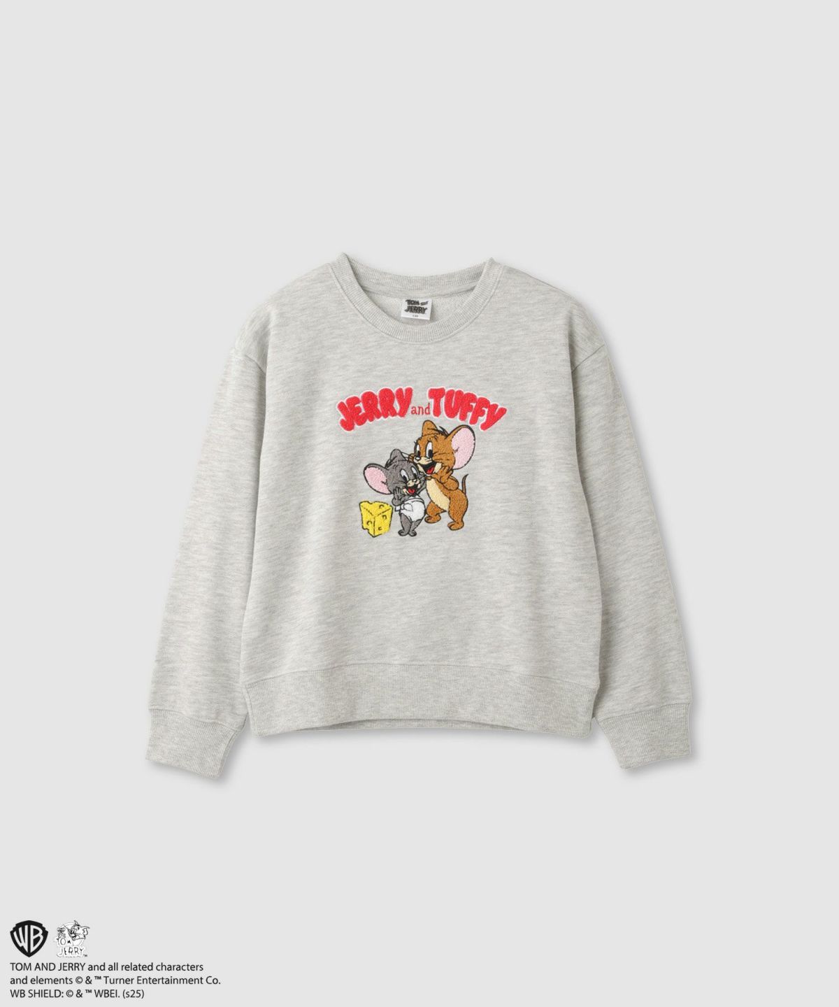 Tom and Jerry サガラ刺繍トレーナー キッズ