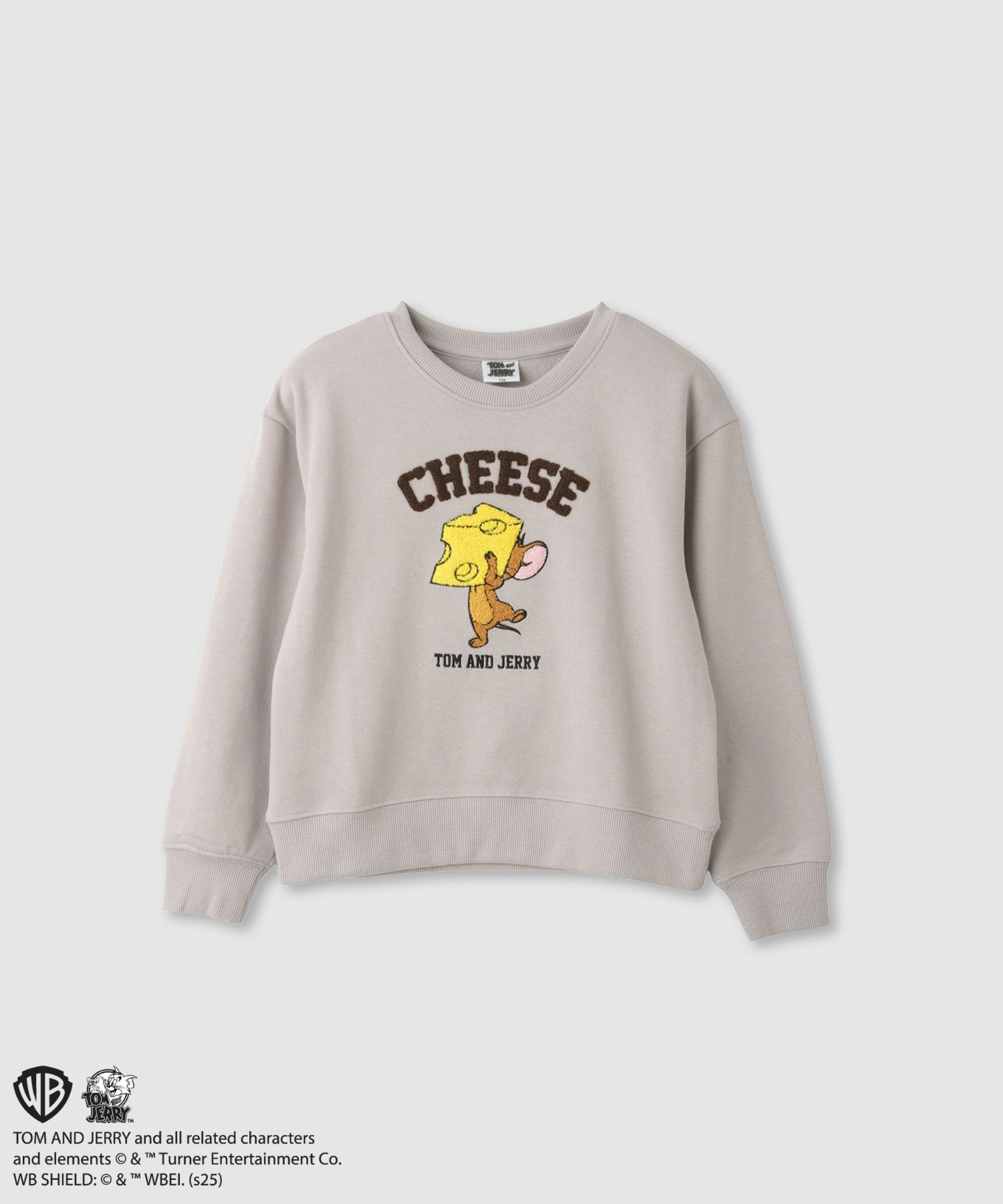Tom and Jerry サガラ刺繍トレーナー キッズ