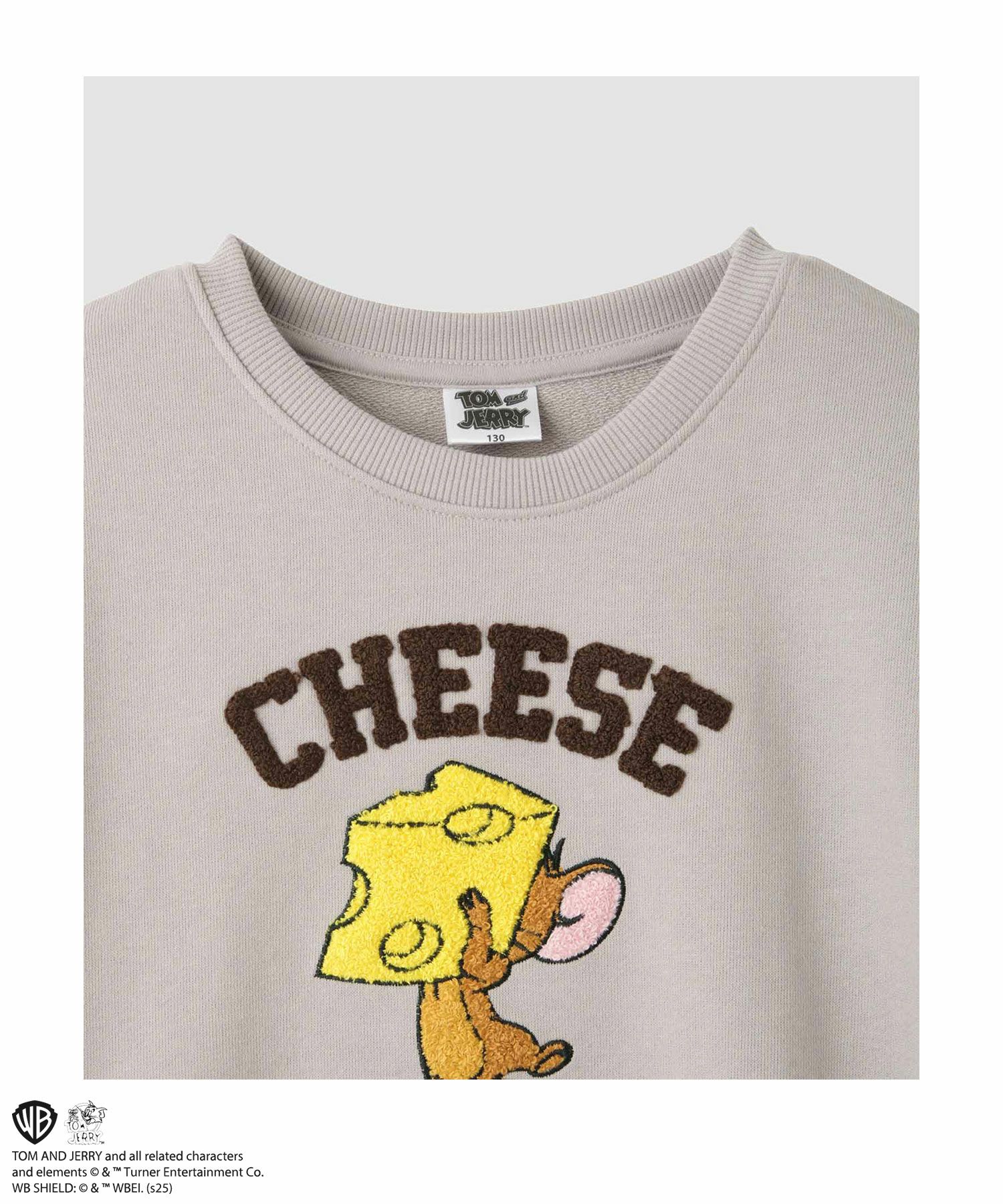 Tom and Jerry サガラ刺繍トレーナー キッズ商品サムネイル-3