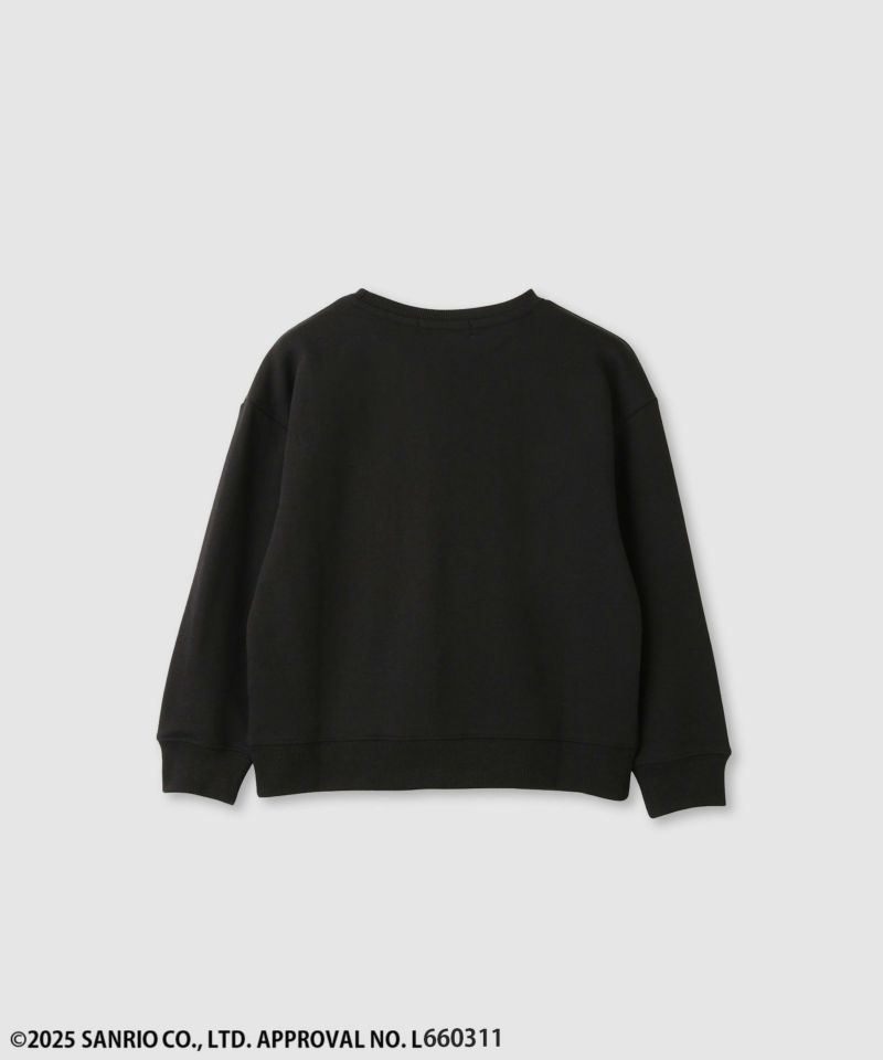 サンリオキャラクターズ クロミ フロッキープリントトレーナー キッズ商品画像-2