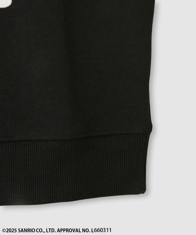 サンリオキャラクターズ クロミ フロッキープリントトレーナー キッズ商品画像-5