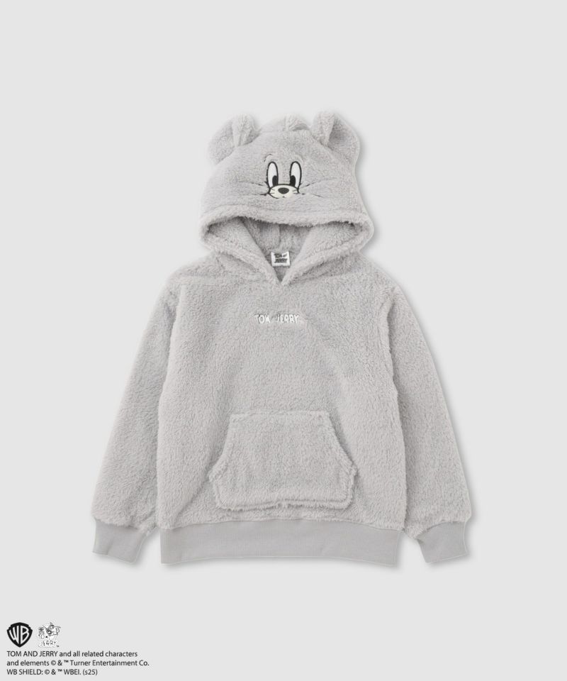 Tom and Jerry タフィー もこもこパーカー キッズ商品画像-1