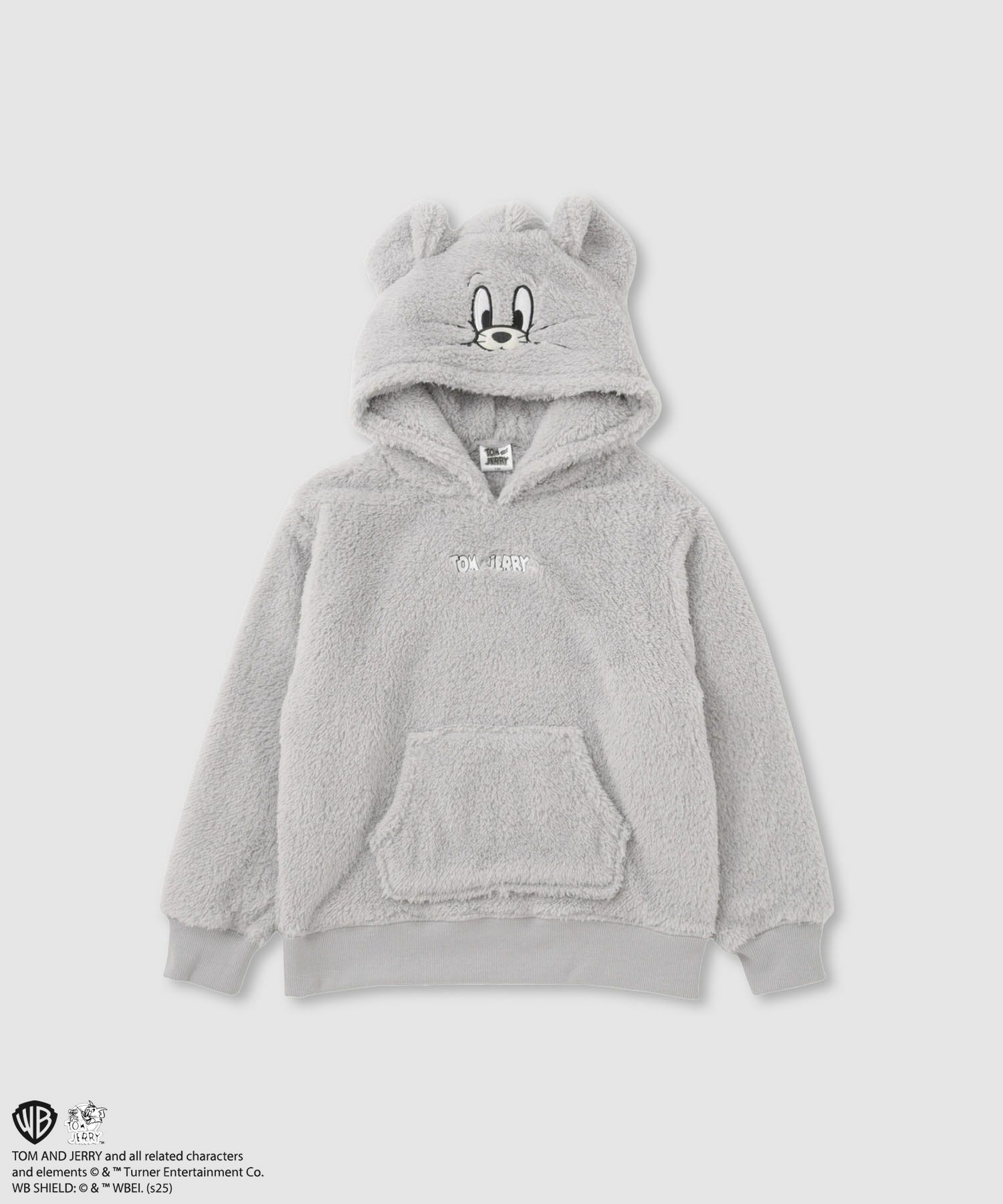 Tom and Jerry タフィー もこもこパーカー キッズ商品画像-1