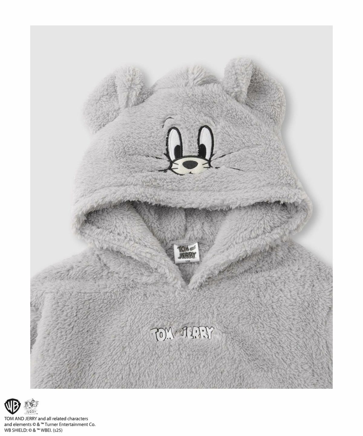 Tom and Jerry タフィー もこもこパーカー キッズ