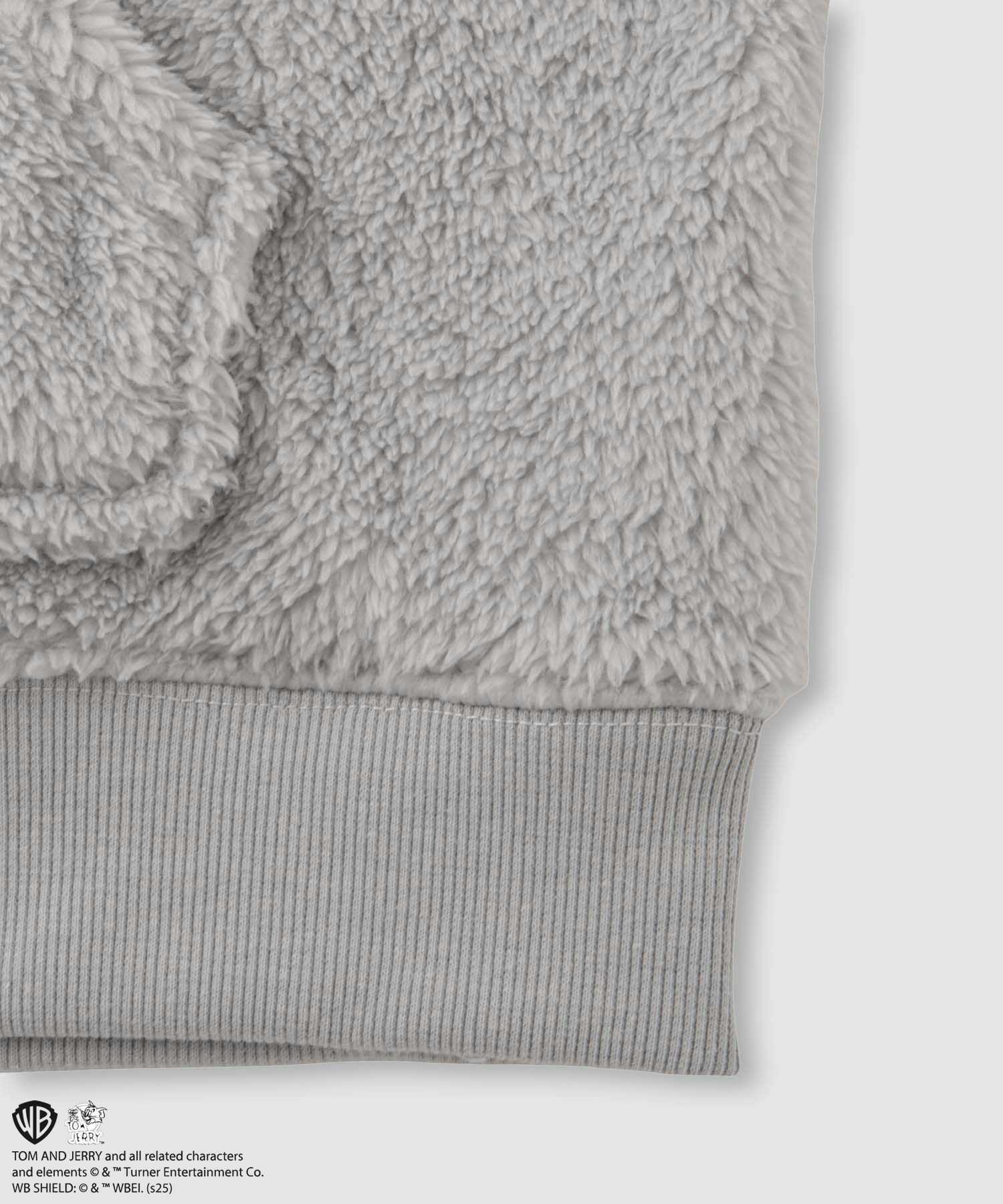 Tom and Jerry タフィー もこもこパーカー キッズ