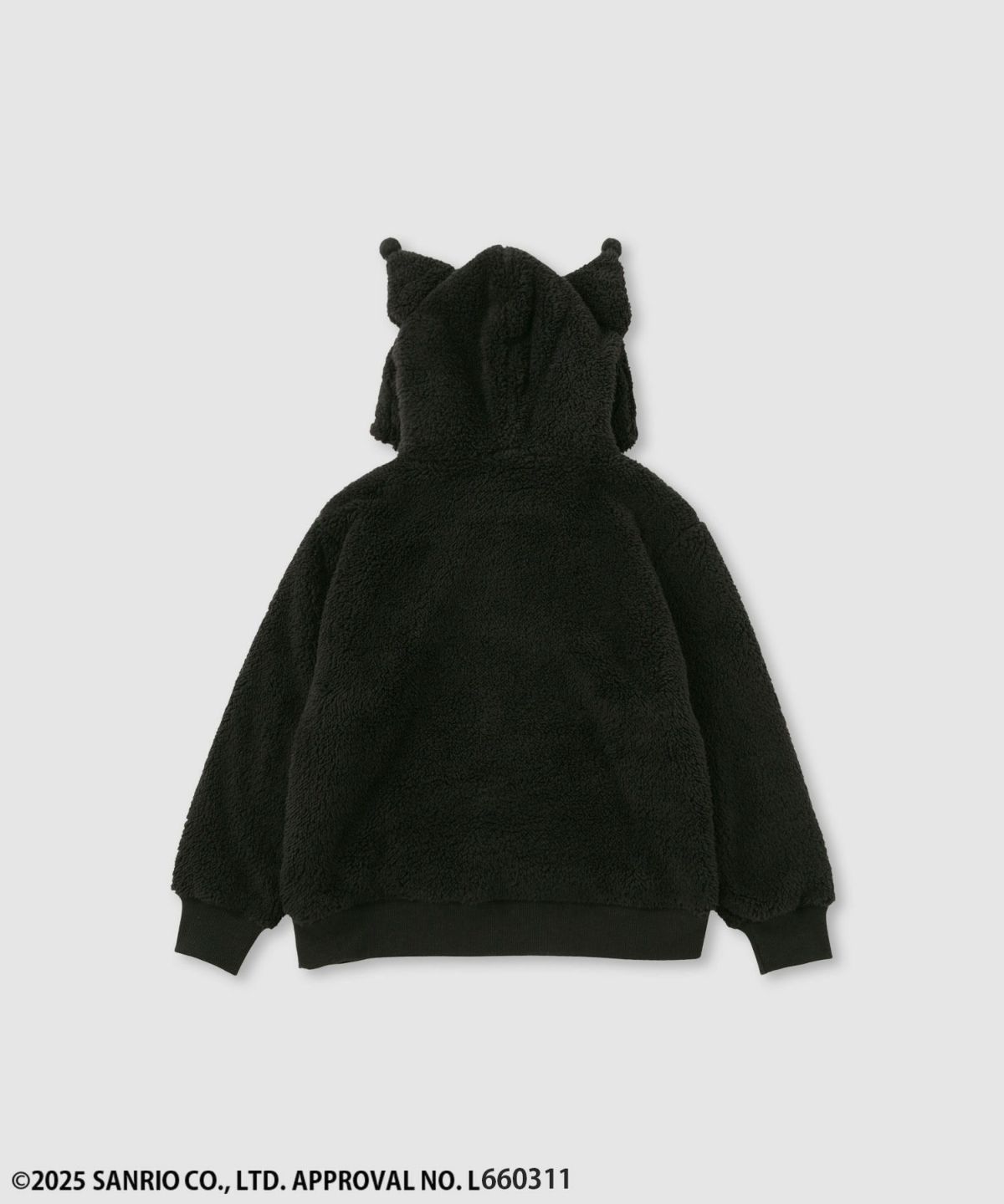 サンリオキャラクターズ クロミ もこもこプルオーバーパーカー キッズ