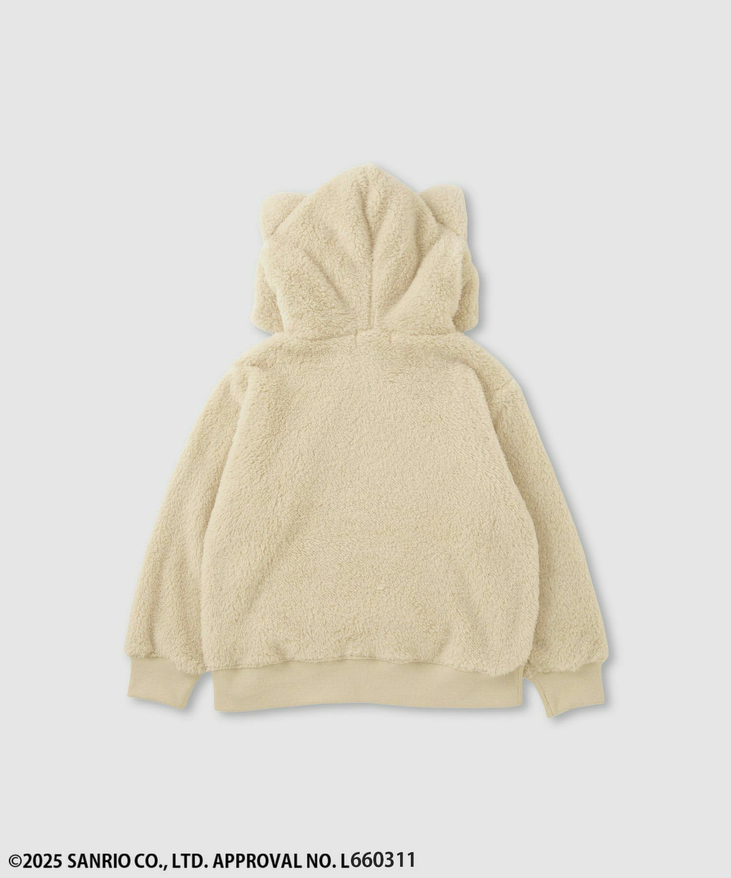 サンリオキャラクターズ ハローキティ もこもこプルオーバーパーカー キッズ商品画像-10
