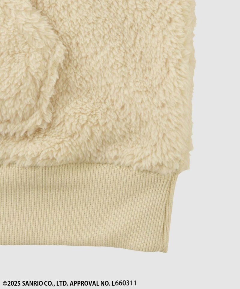 サンリオキャラクターズ ハローキティ もこもこプルオーバーパーカー キッズ商品画像-13
