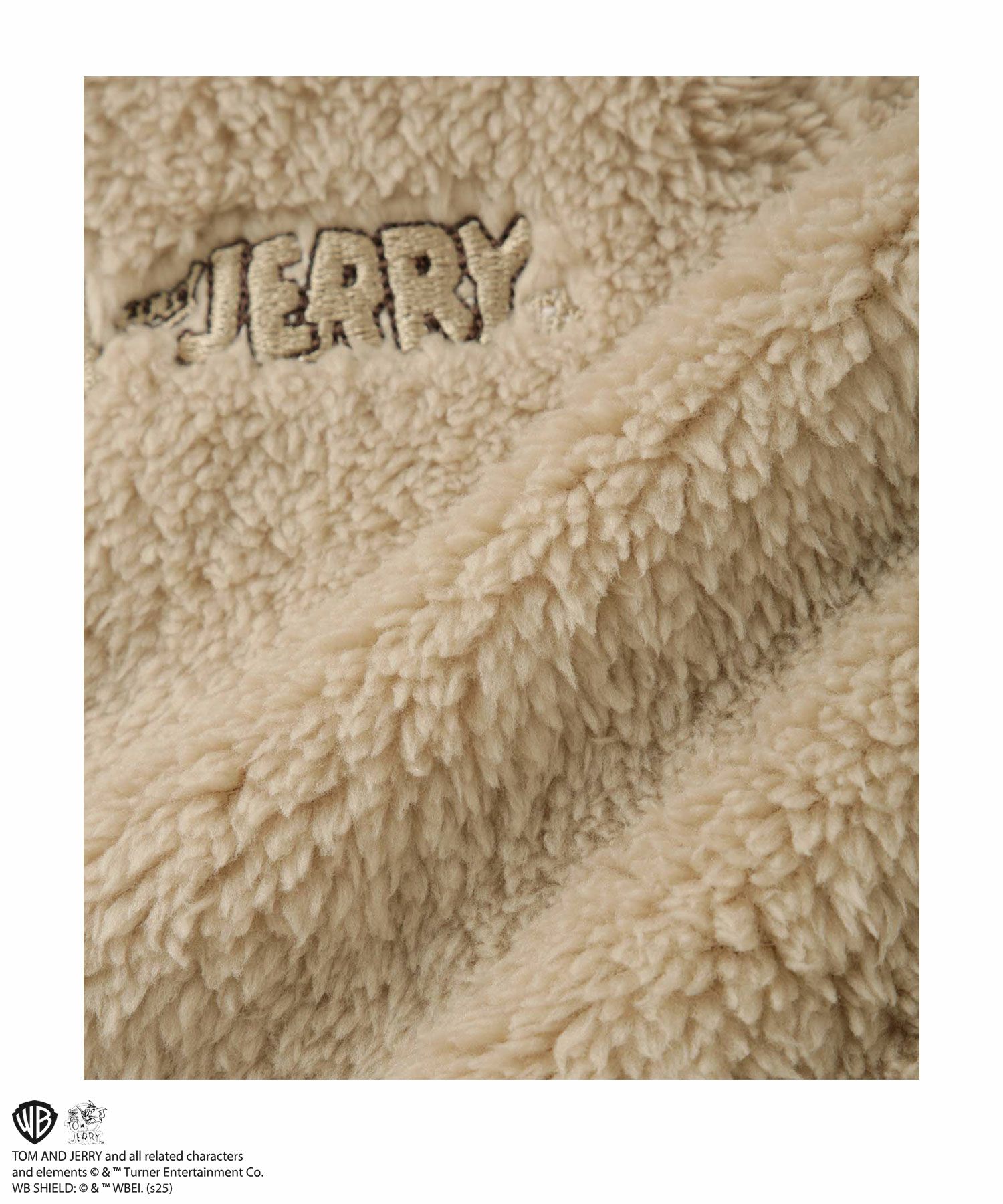Tom and Jerry ジェリー もこもこパーカー キッズ商品サムネイル-6