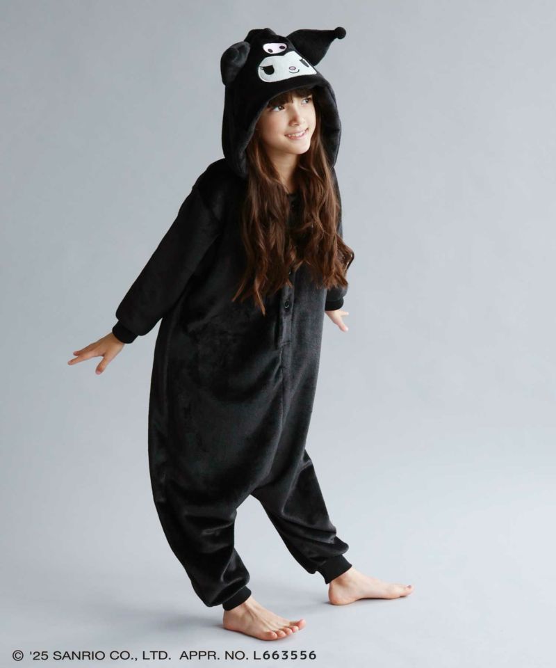 サンリオキャラクターズ クロミ もこもこ着ぐるみ キッズ商品画像-1