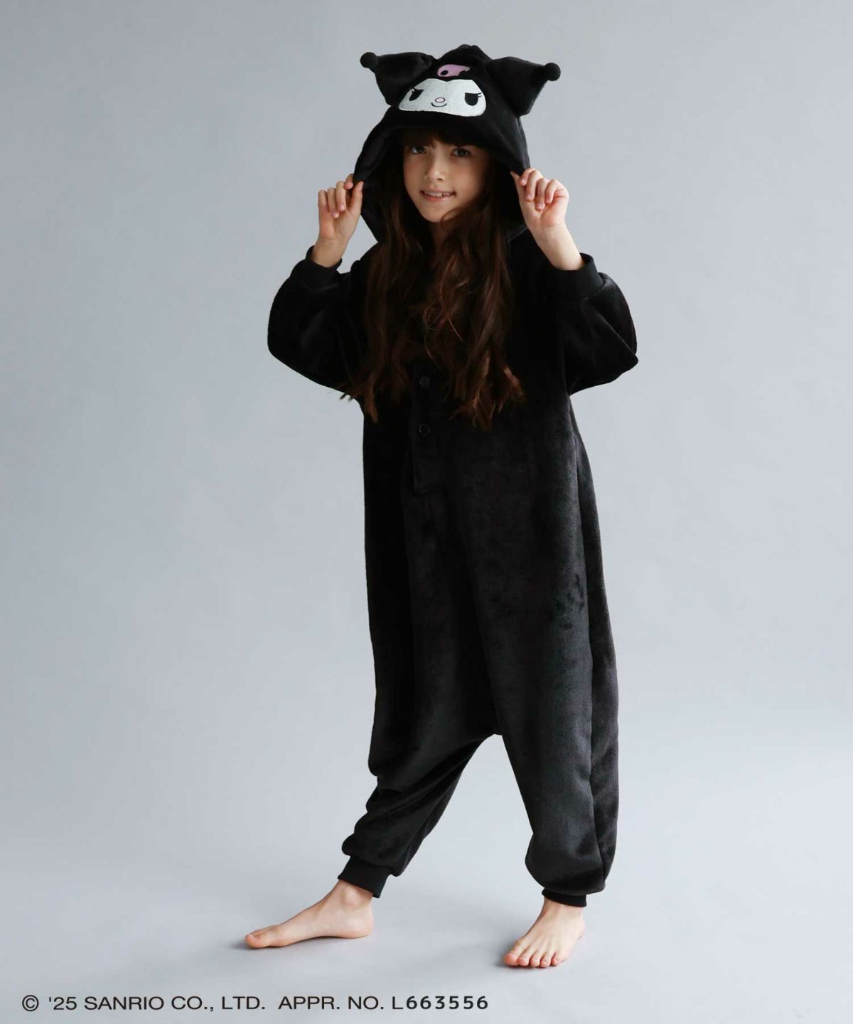 サンリオキャラクターズ クロミ もこもこ着ぐるみ キッズ