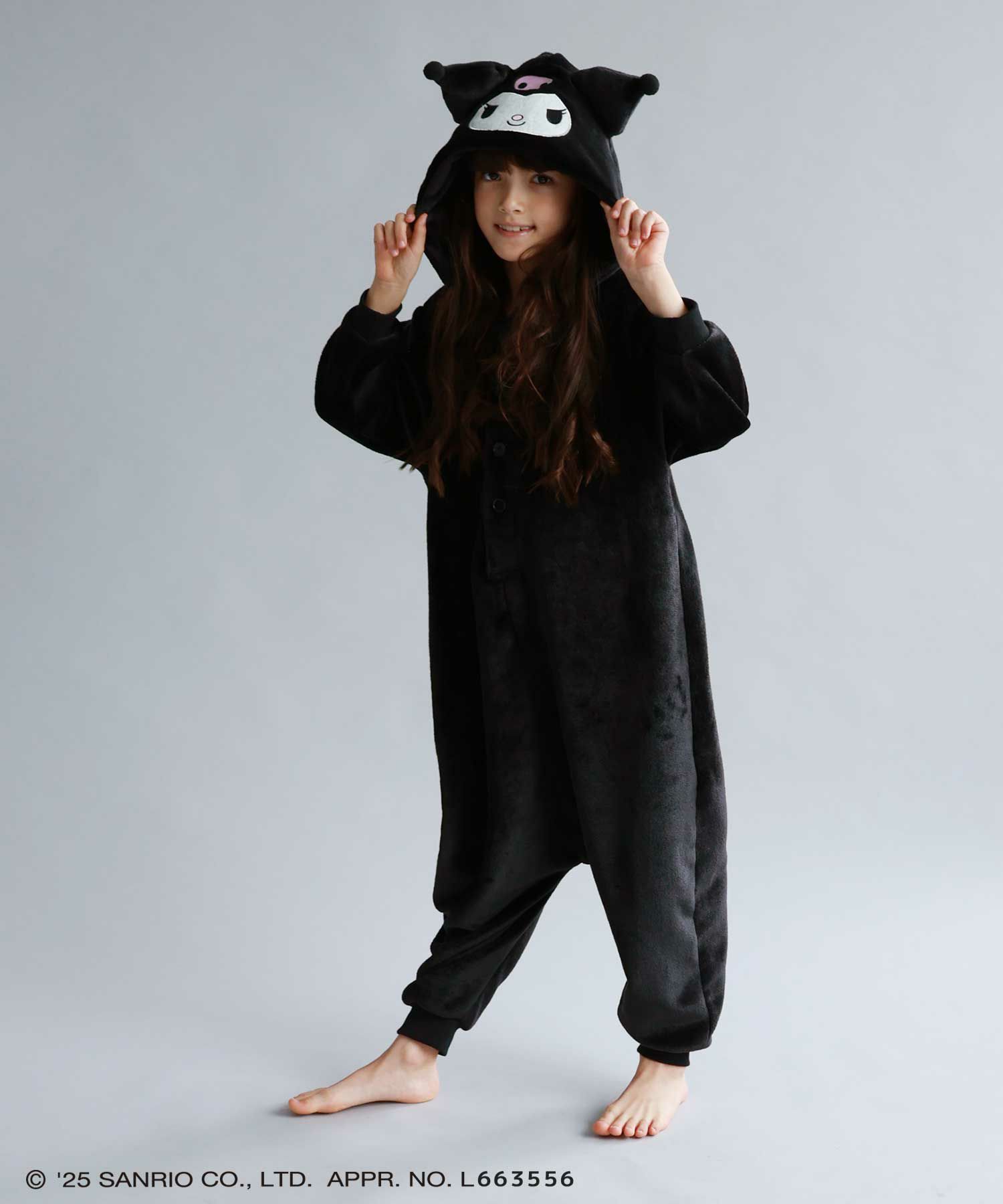 サンリオキャラクターズ クロミ もこもこ着ぐるみ キッズ