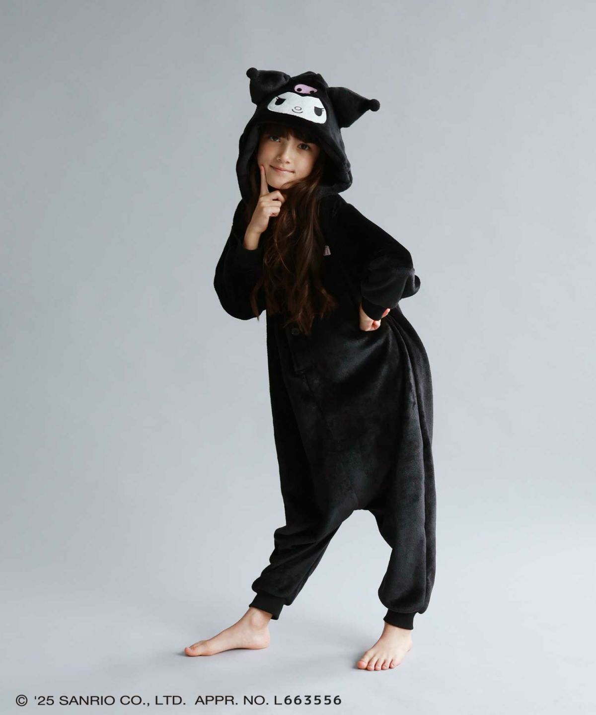 サンリオキャラクターズ クロミ もこもこ着ぐるみ キッズ