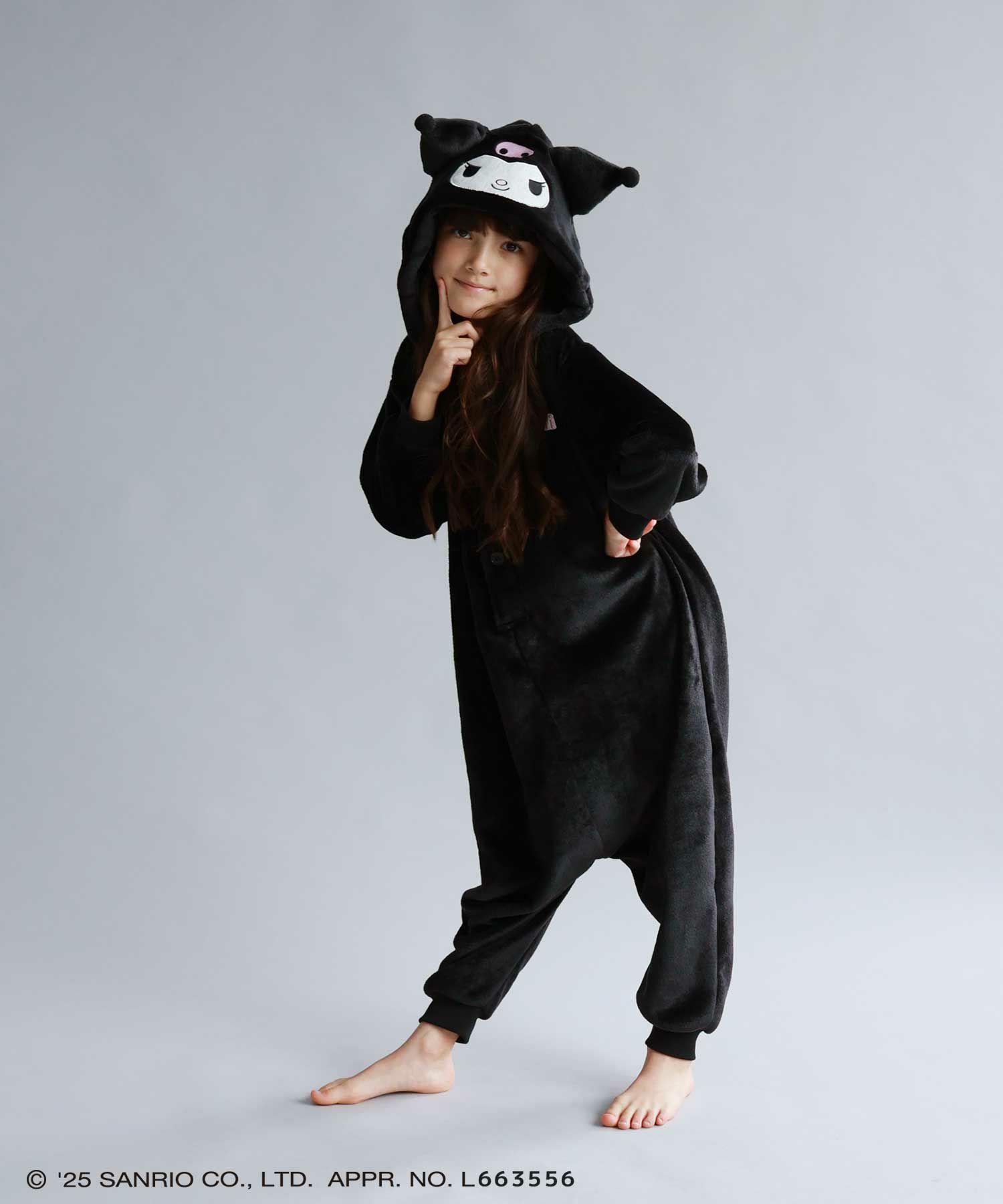 サンリオキャラクターズ クロミ もこもこ着ぐるみ キッズ