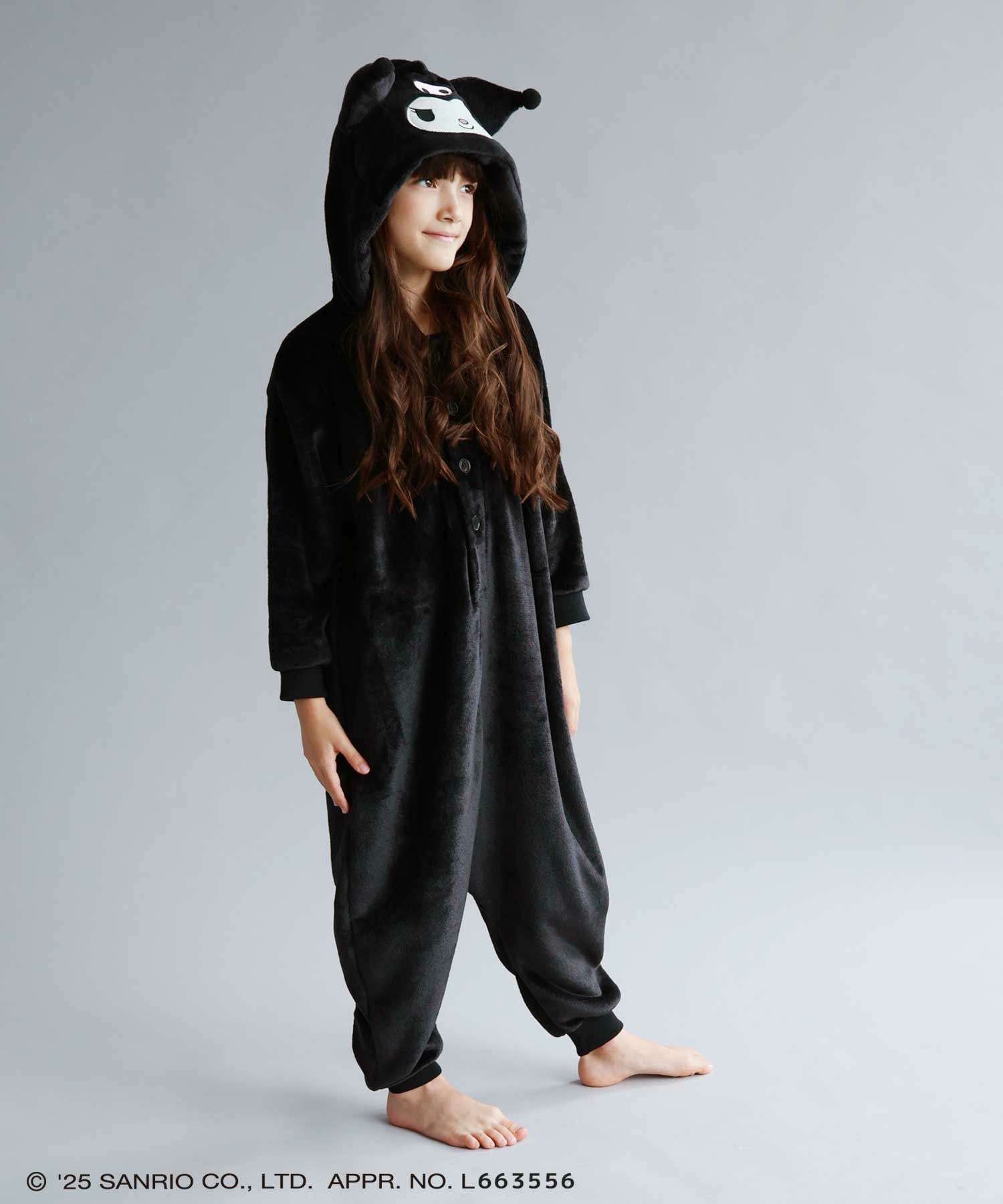 サンリオキャラクターズ クロミ もこもこ着ぐるみ キッズ