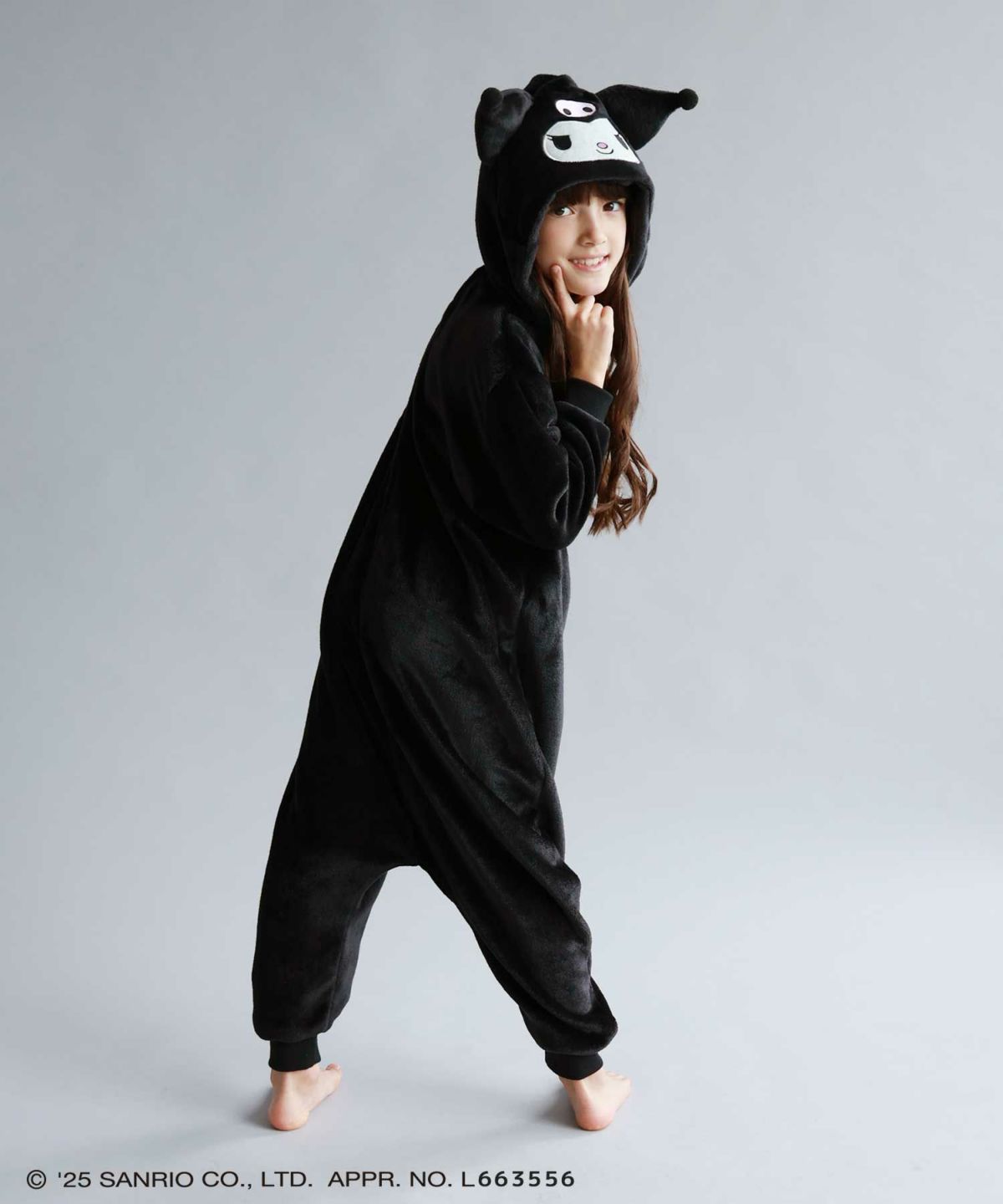 サンリオキャラクターズ クロミ もこもこ着ぐるみ キッズ