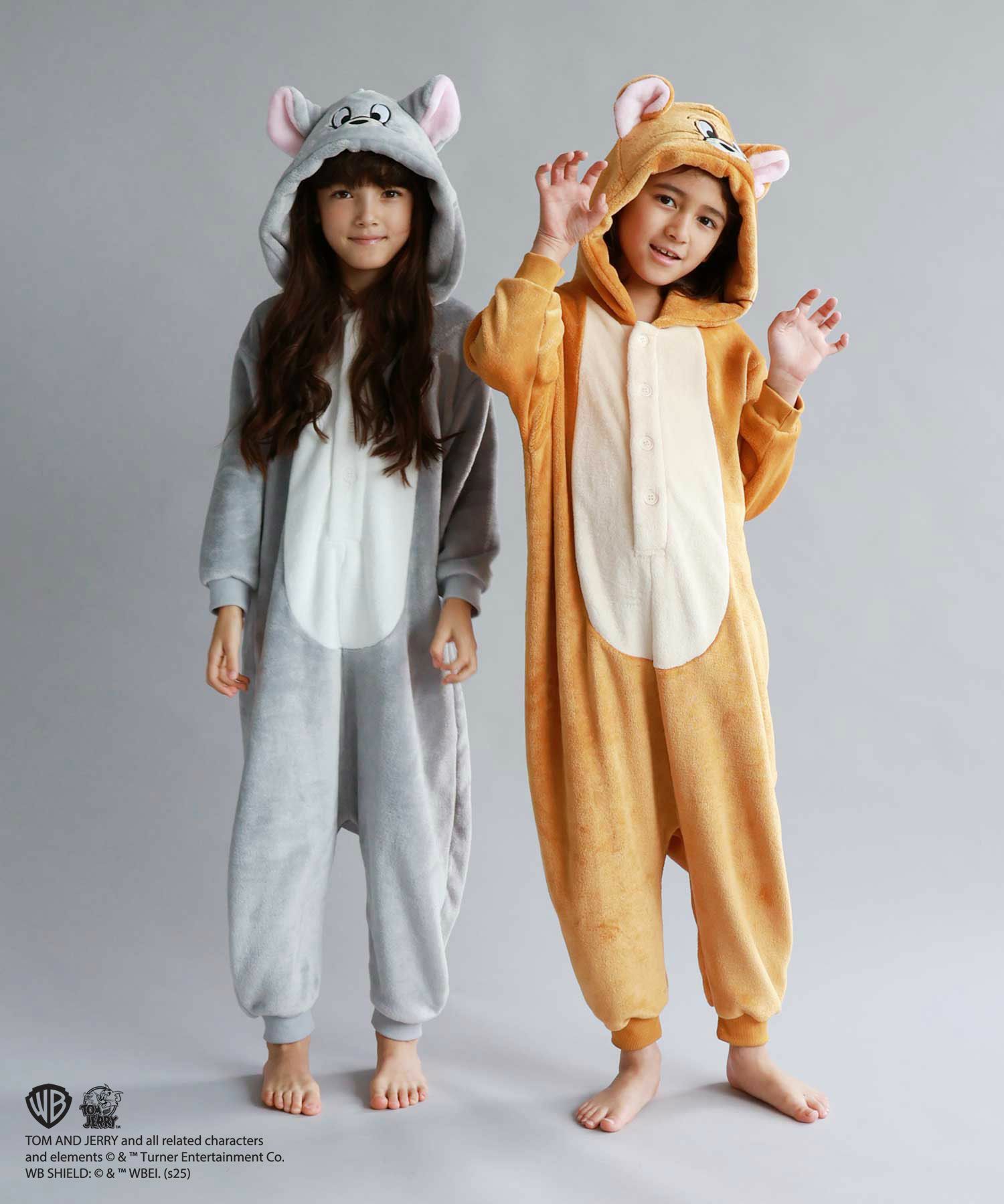 Tom and Jerry ジェリー もこもこ着ぐるみ キッズ商品サムネイル-11