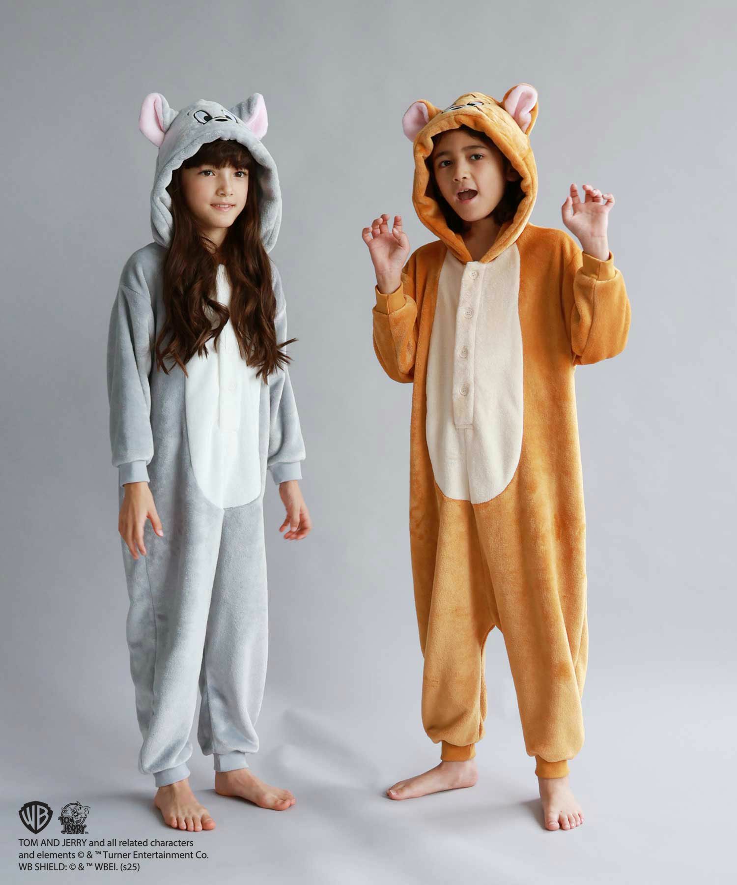 Tom and Jerry ジェリー もこもこ着ぐるみ キッズ