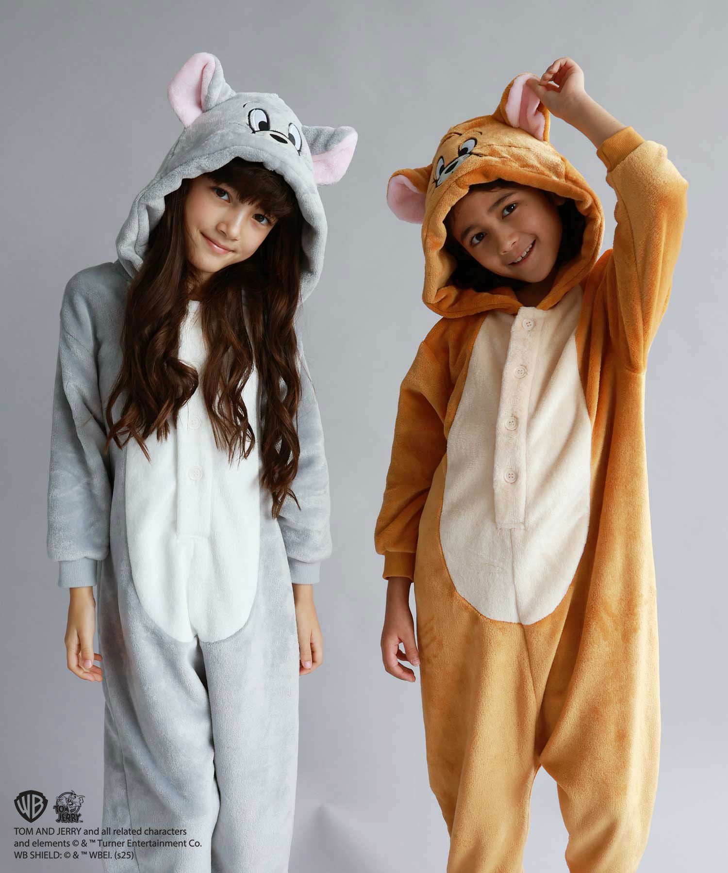 Tom and Jerry ジェリー もこもこ着ぐるみ キッズ商品サムネイル-15