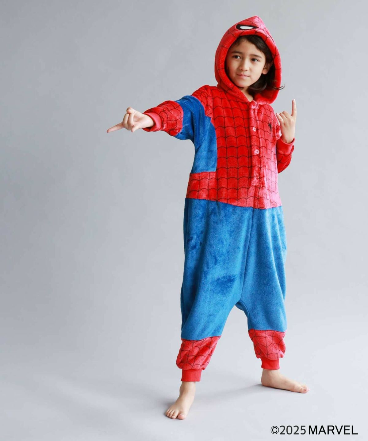 MARVEL マーベル 『スパイダーマン』 もこもこ着ぐるみ キッズ