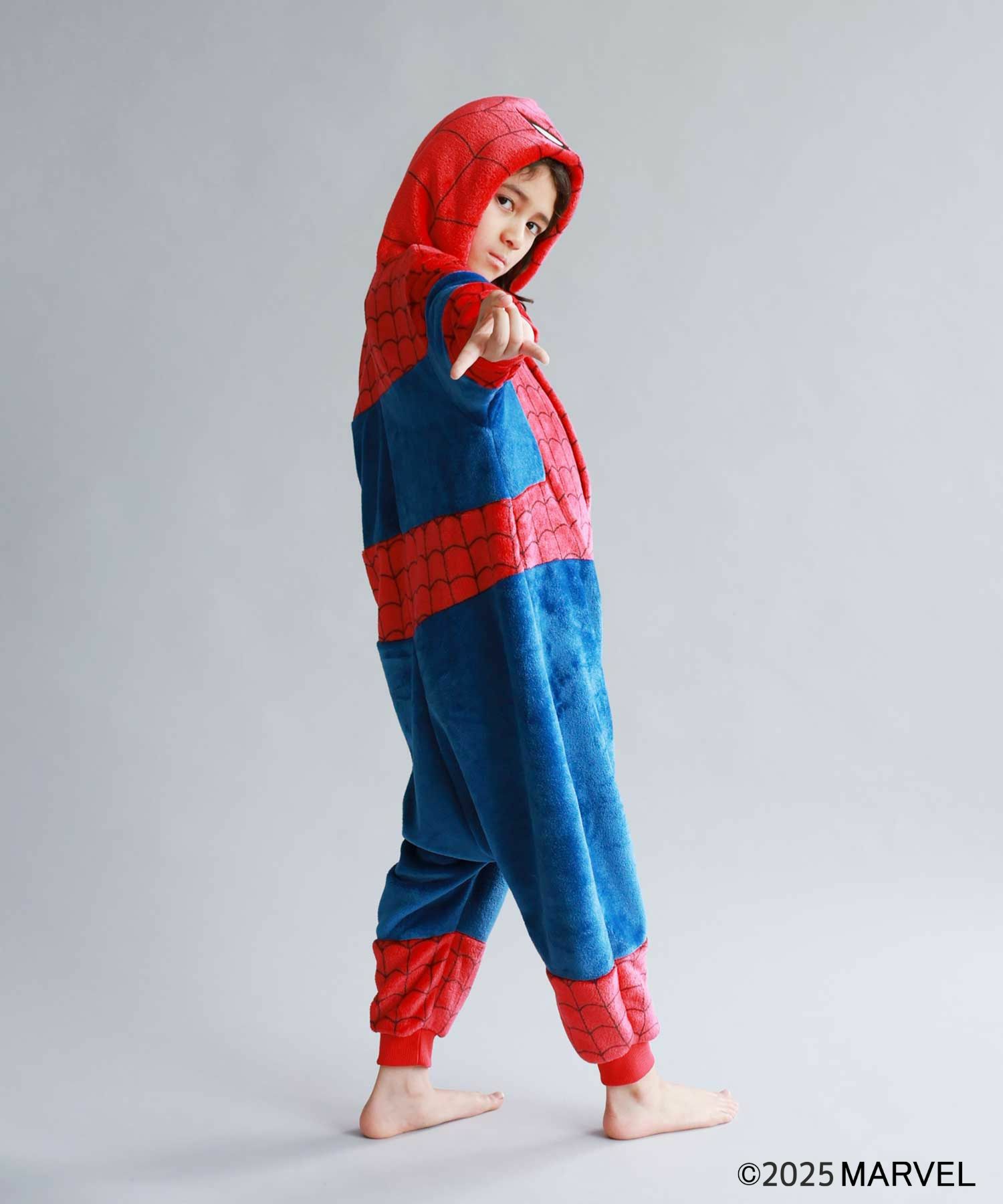 MARVEL マーベル 『スパイダーマン』 もこもこ着ぐるみ キッズ商品サムネイル-9