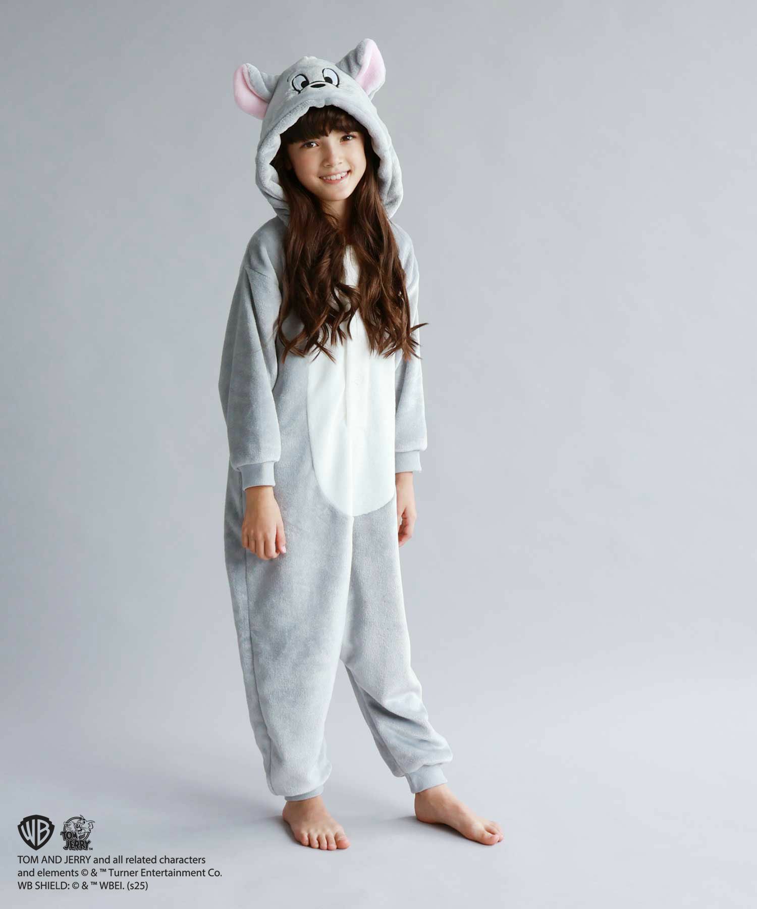 Tom and Jerry タフィー もこもこ着ぐるみ キッズ商品サムネイル-2