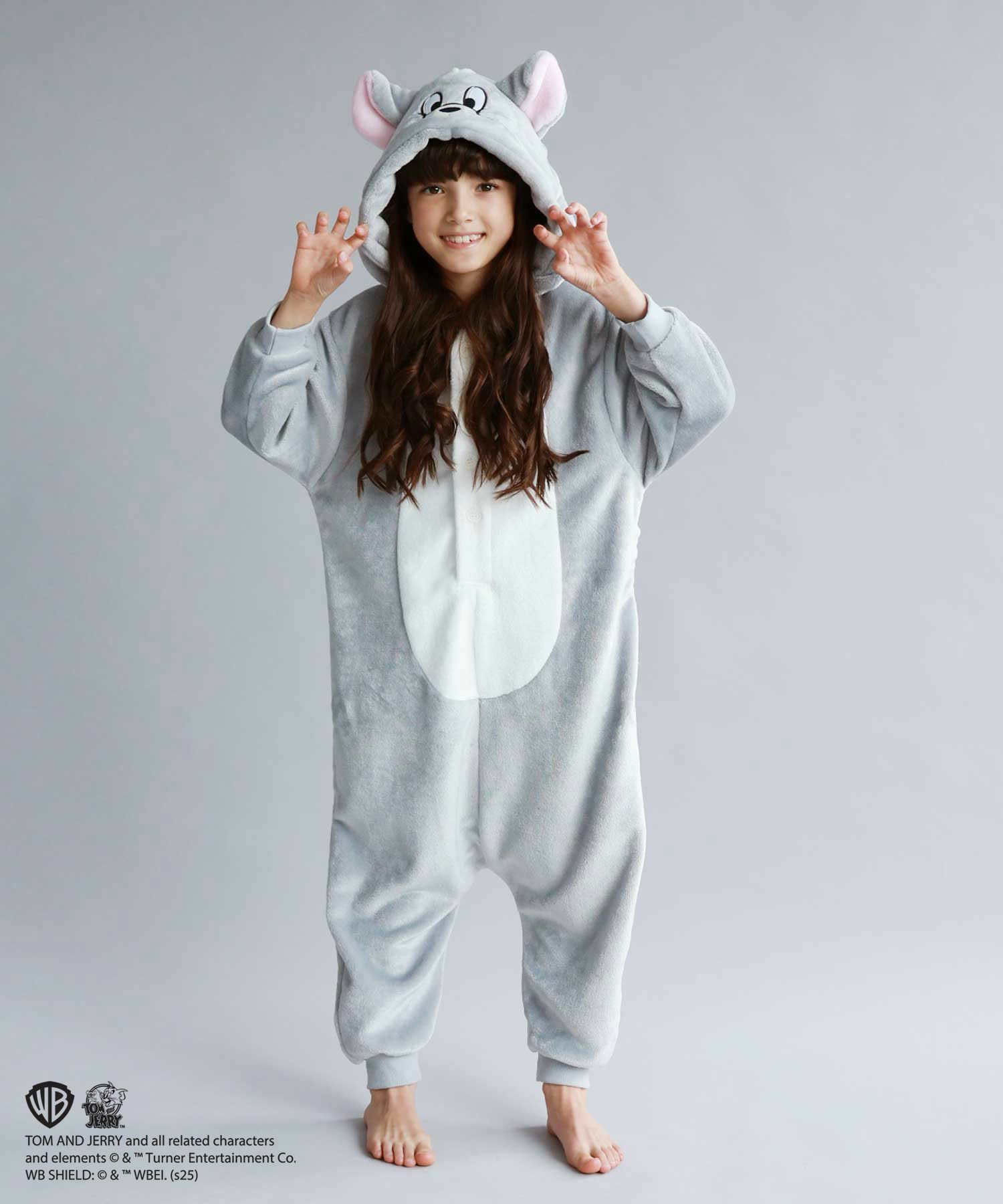 Tom and Jerry タフィー もこもこ着ぐるみ キッズ商品サムネイル-3