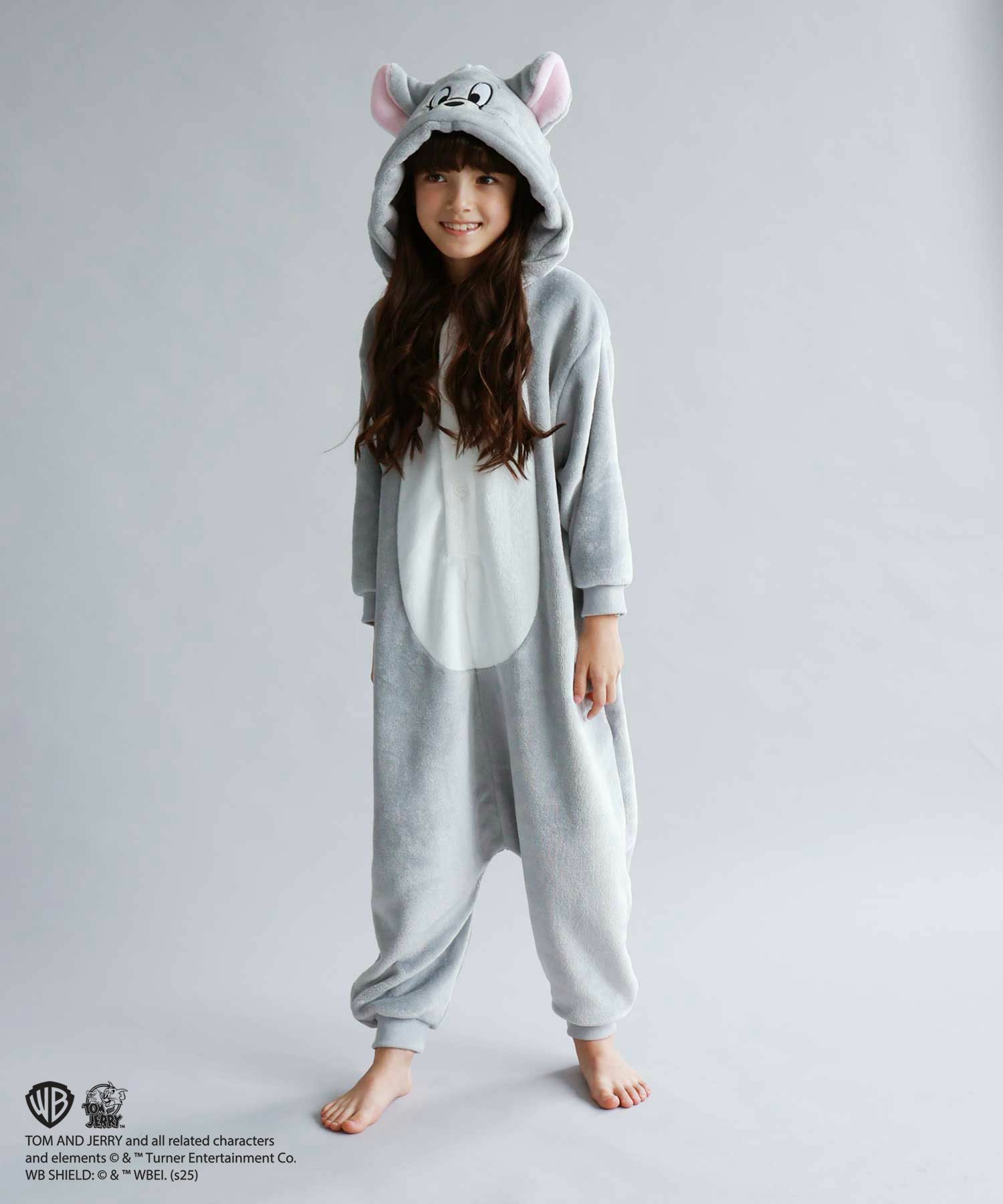 Tom and Jerry タフィー もこもこ着ぐるみ キッズ商品サムネイル-4