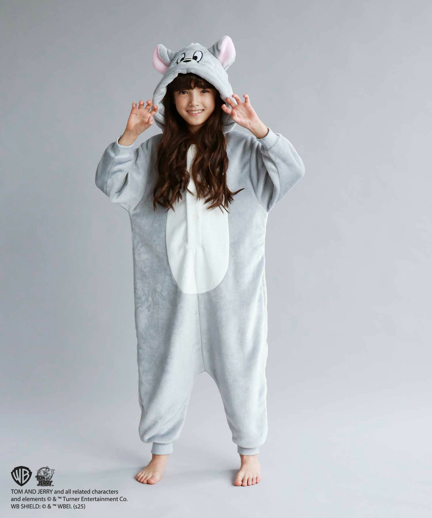 Tom and Jerry タフィー もこもこ着ぐるみ キッズ