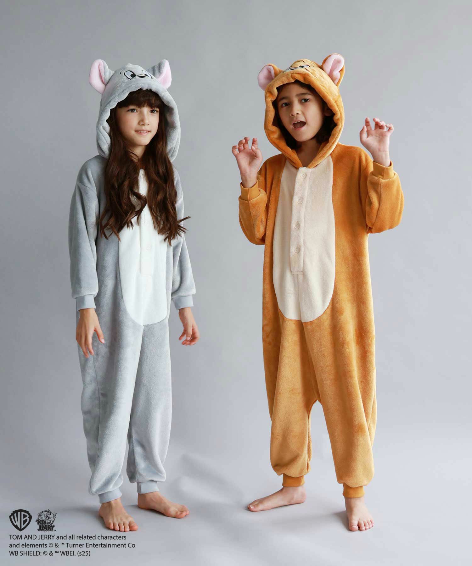 Tom and Jerry タフィー もこもこ着ぐるみ キッズ