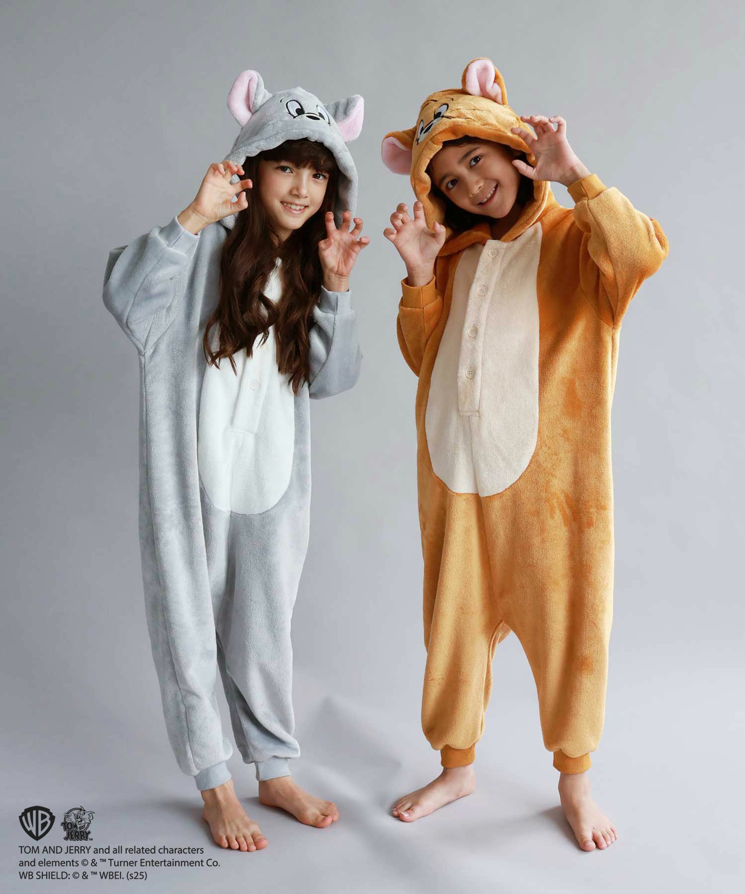 Tom and Jerry タフィー もこもこ着ぐるみ キッズ