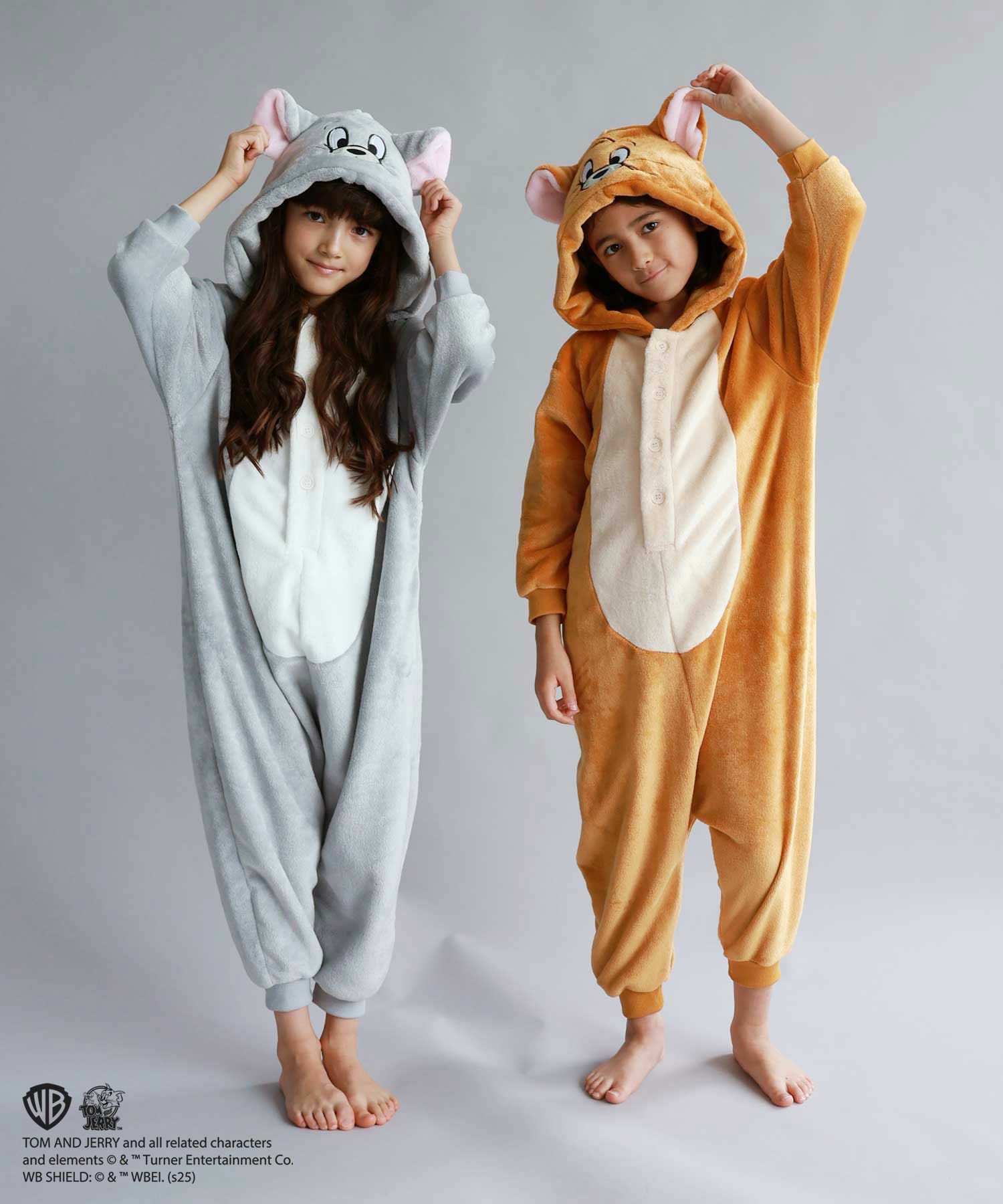 Tom and Jerry タフィー もこもこ着ぐるみ キッズ