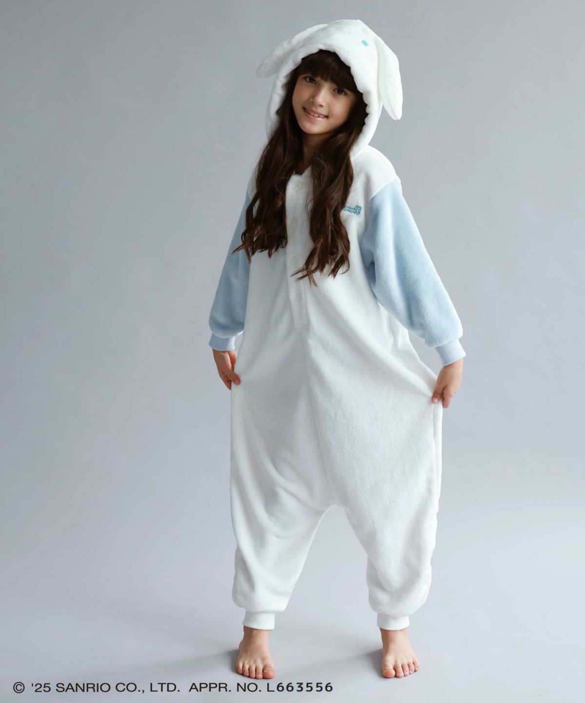 サンリオキャラクターズ シナモロール もこもこ着ぐるみ キッズ