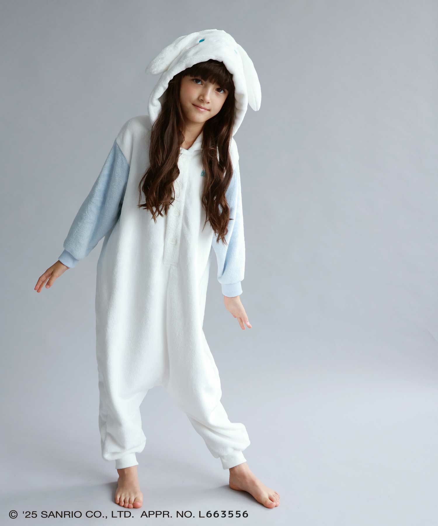 サンリオキャラクターズ シナモロール もこもこ着ぐるみ キッズ商品画像-4