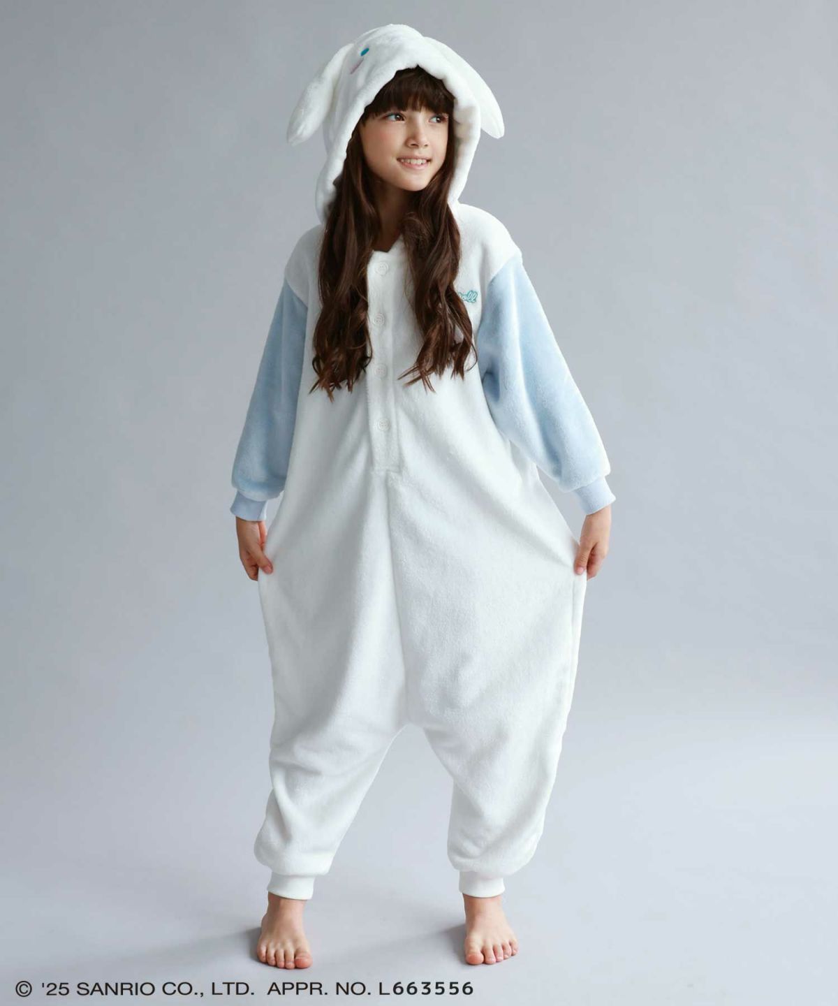 サンリオキャラクターズ シナモロール もこもこ着ぐるみ キッズ