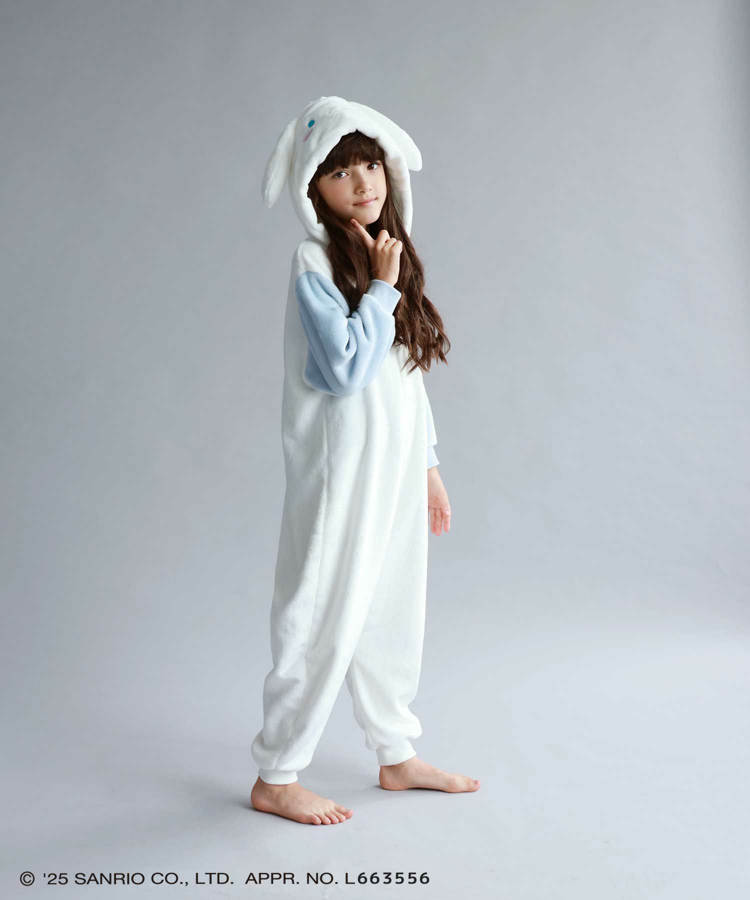 サンリオキャラクターズ シナモロール もこもこ着ぐるみ キッズ商品サムネイル-8