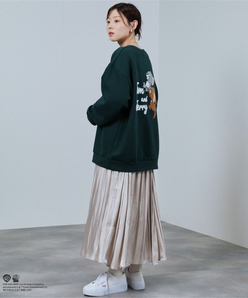 Tom and Jerry サガラ刺繍トレーナー メンズ商品画像-7