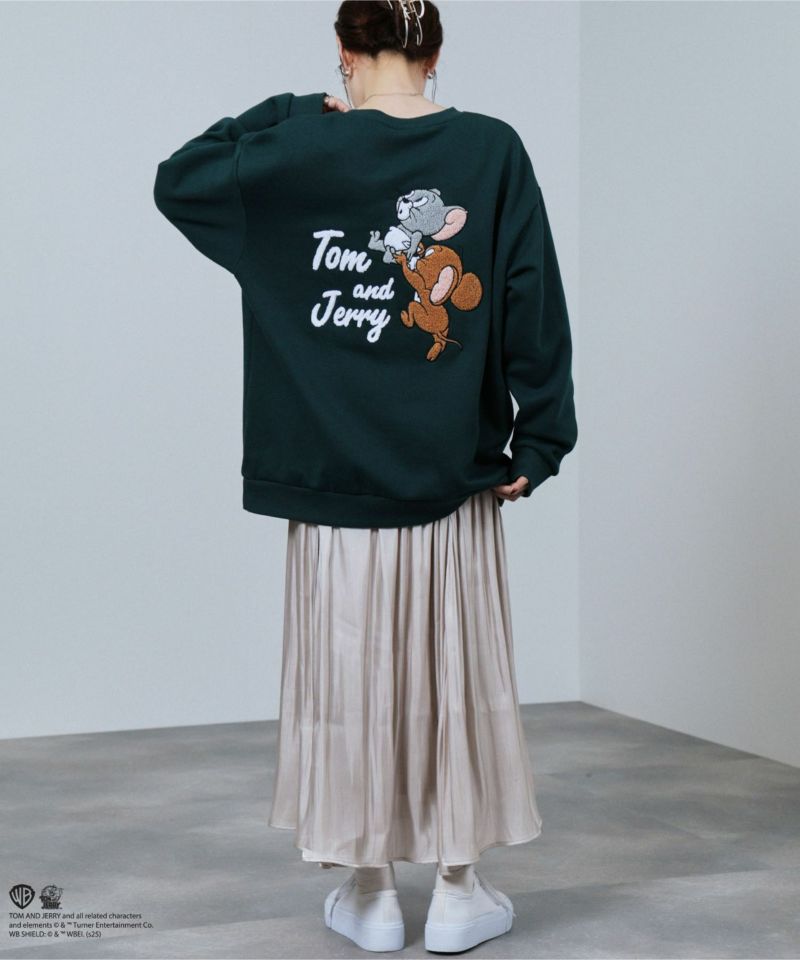 Tom and Jerry サガラ刺繍トレーナー メンズ商品画像-8