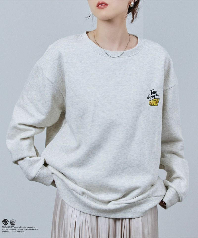 Tom and Jerry サガラ刺繍トレーナー メンズ商品画像-10
