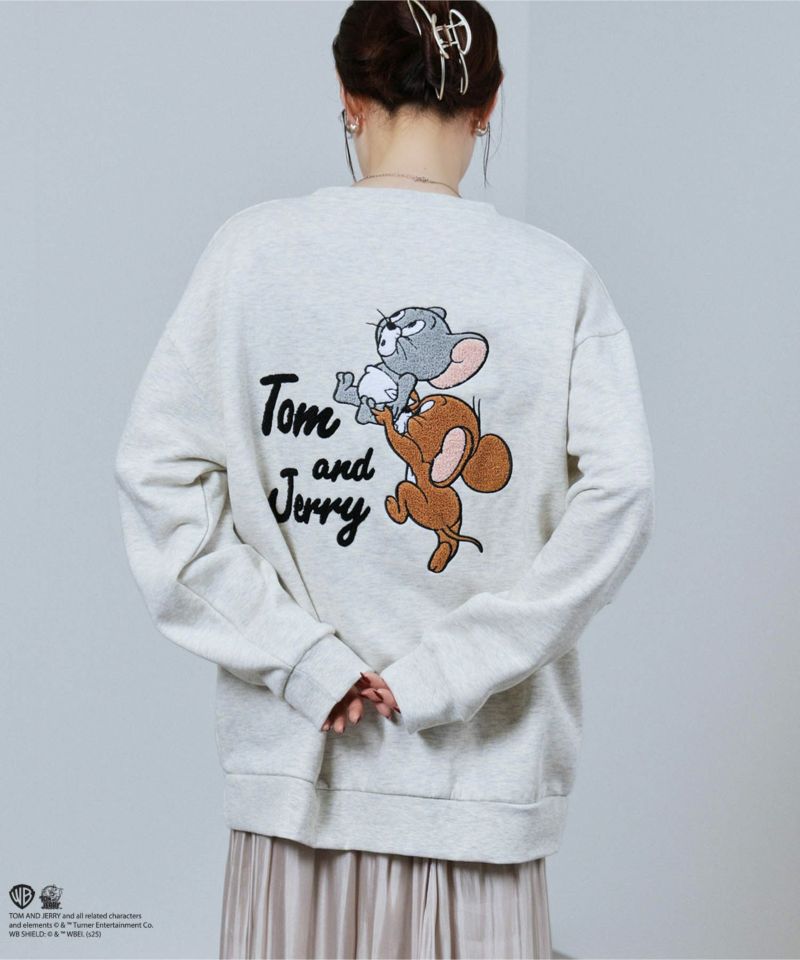 Tom and Jerry サガラ刺繍トレーナー メンズ商品画像-11