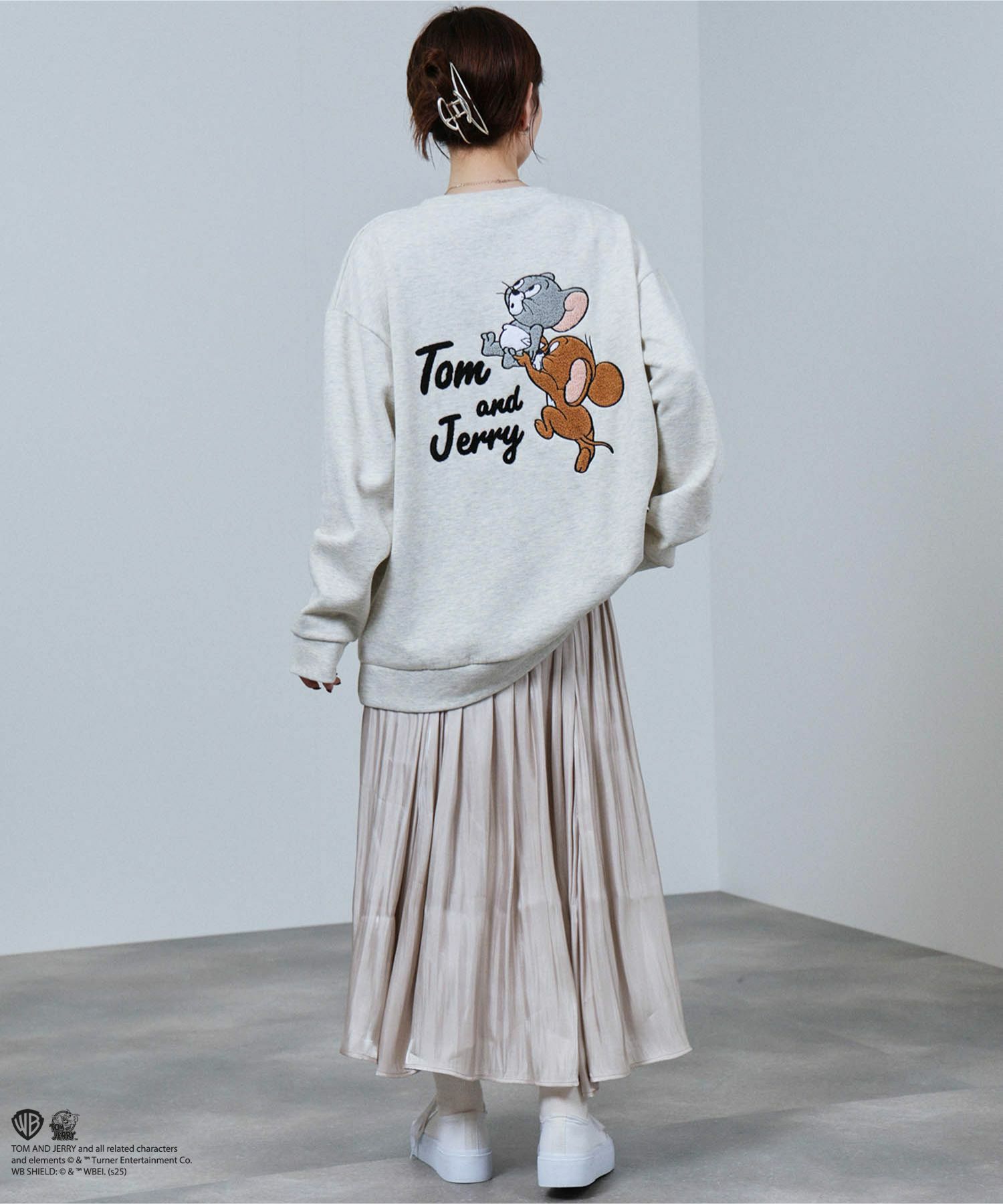 Tom and Jerry サガラ刺繍トレーナー メンズ商品サムネイル-12