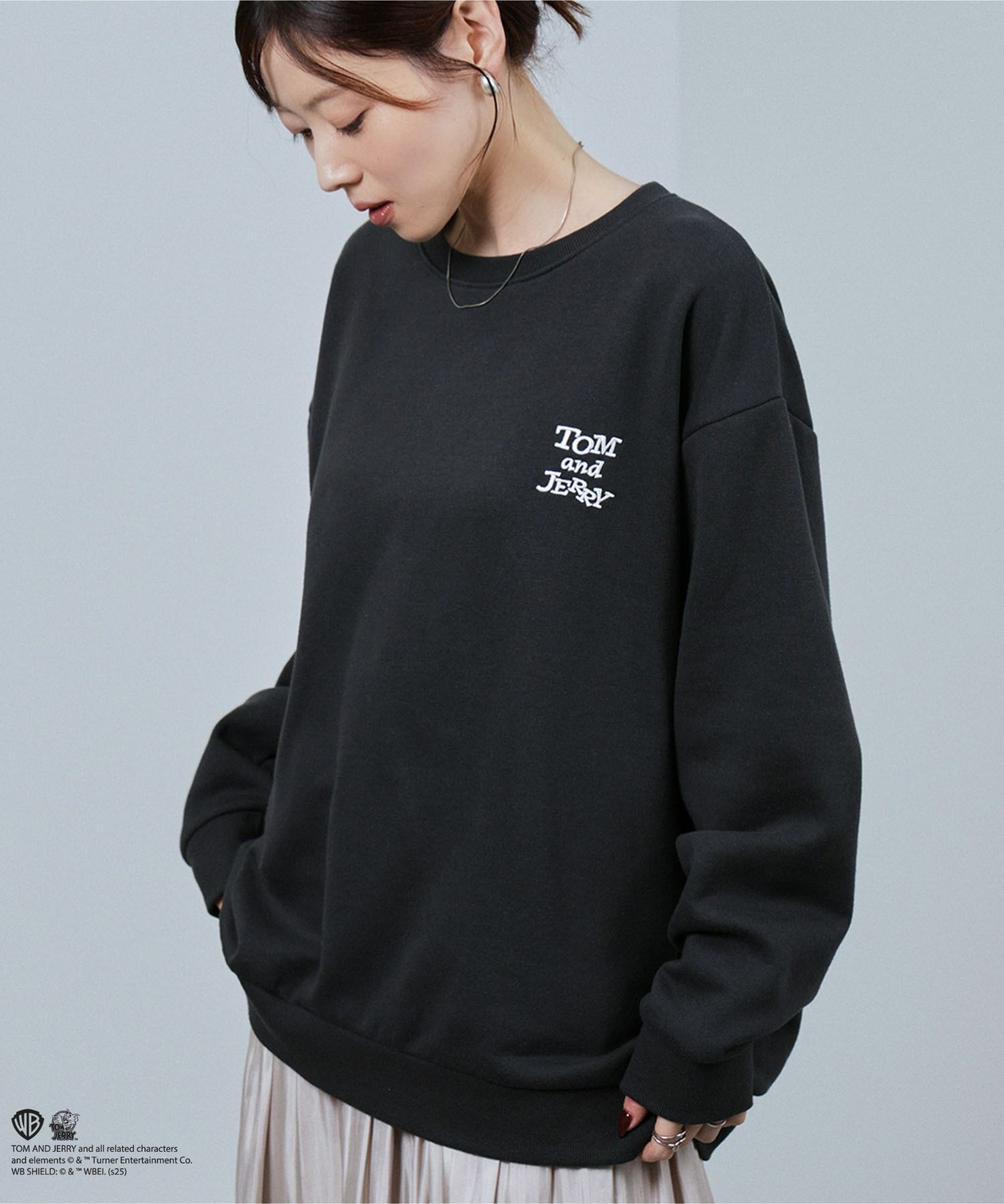 Tom and Jerry サガラ刺繍トレーナー メンズ商品画像-13