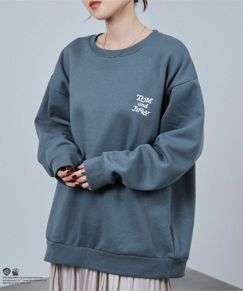 Tom and Jerry サガラ刺繍トレーナー メンズ商品画像-17